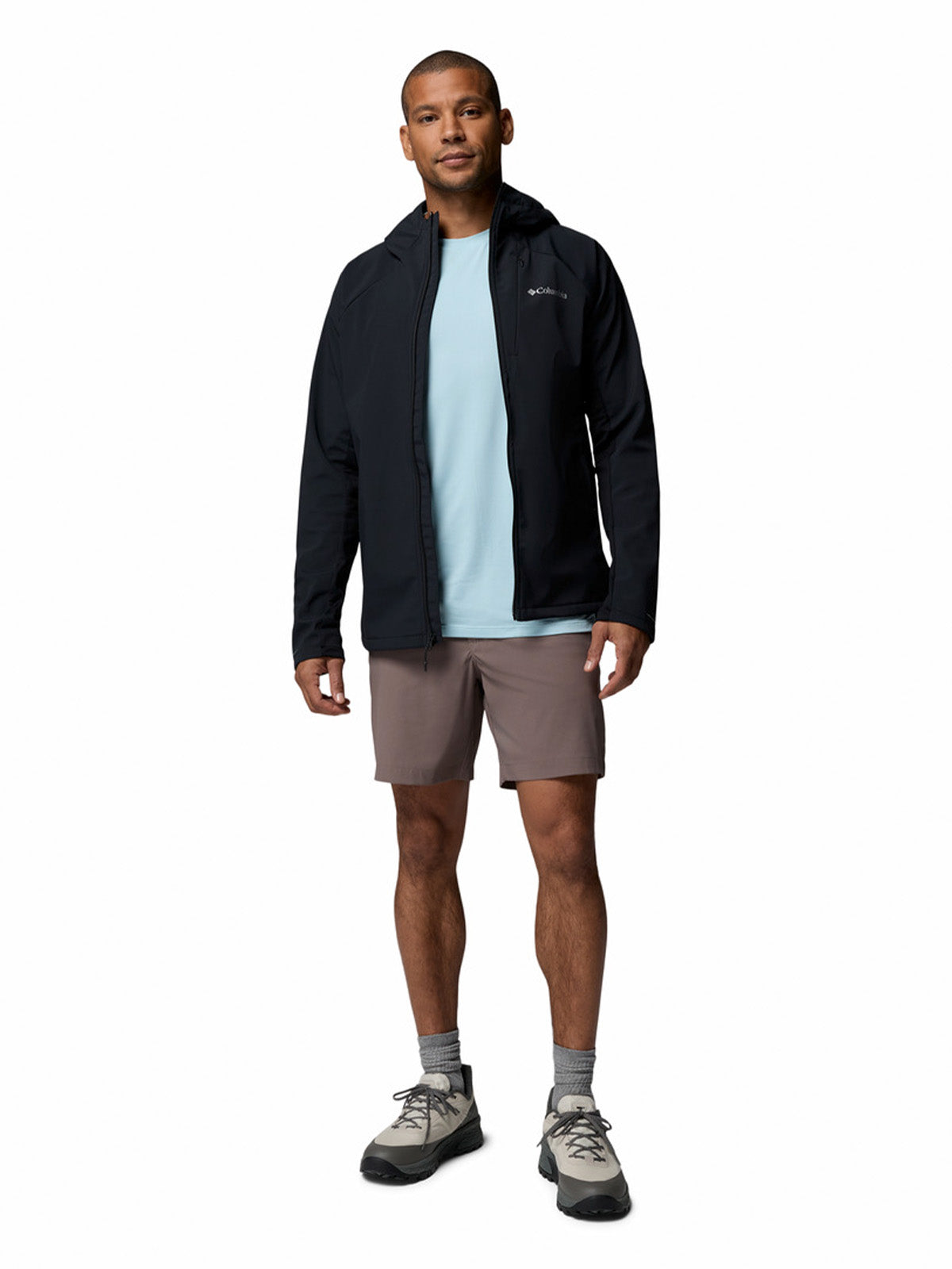 Softshell Hombre Trailborne Negro Columbia