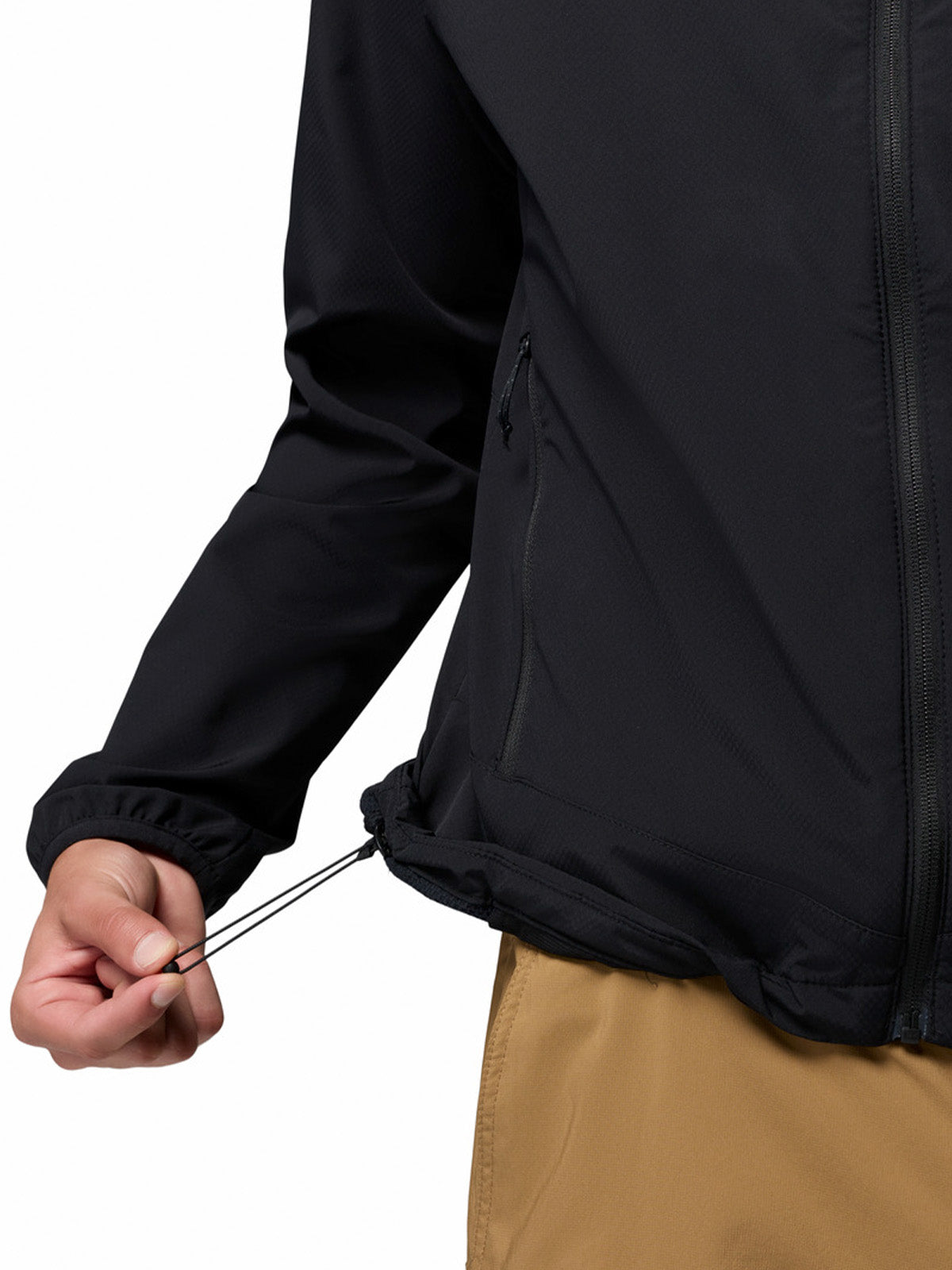 Softshell Hombre Tall Heights III Hoodied Negro Columbia