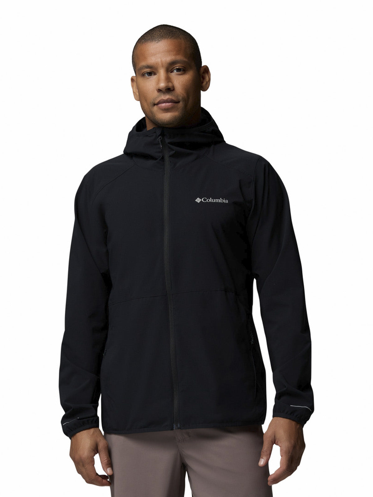 Cortaviento Hombre Trailborne Negro Columbia