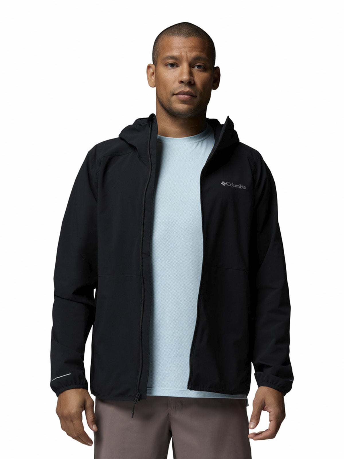 Cortaviento Hombre Trailborne Negro Columbia