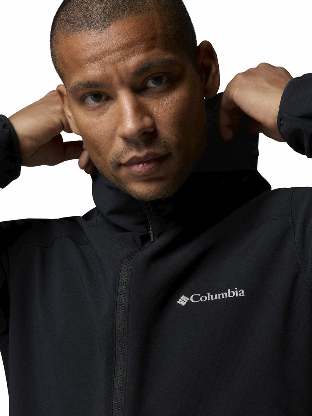 Cortaviento Hombre Trailborne Negro Columbia