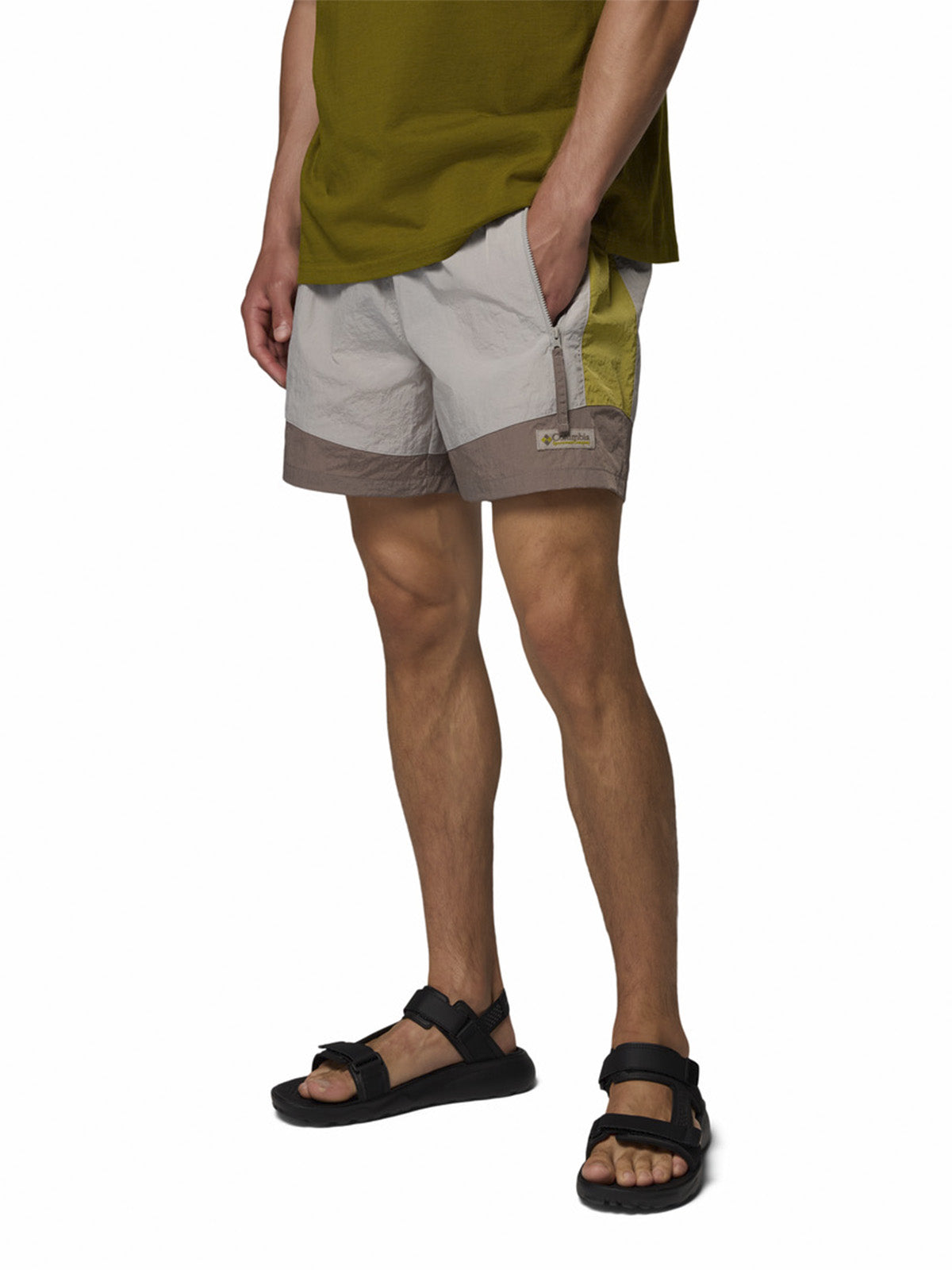 Short Hombre Riptide Retro Gris Columbia
