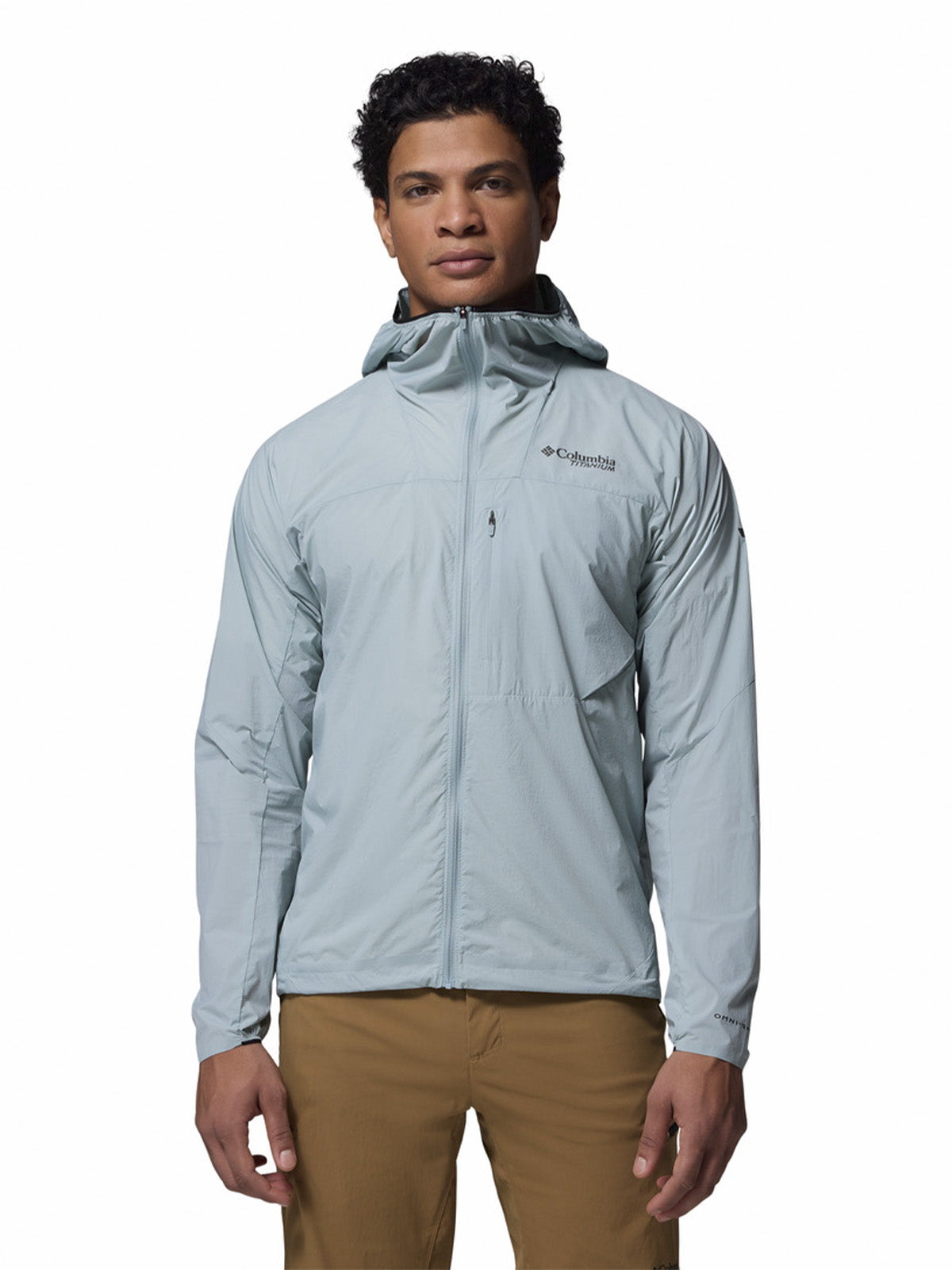 Cortaviento Hombre Khyex Pr Wind Celeste Columbia
