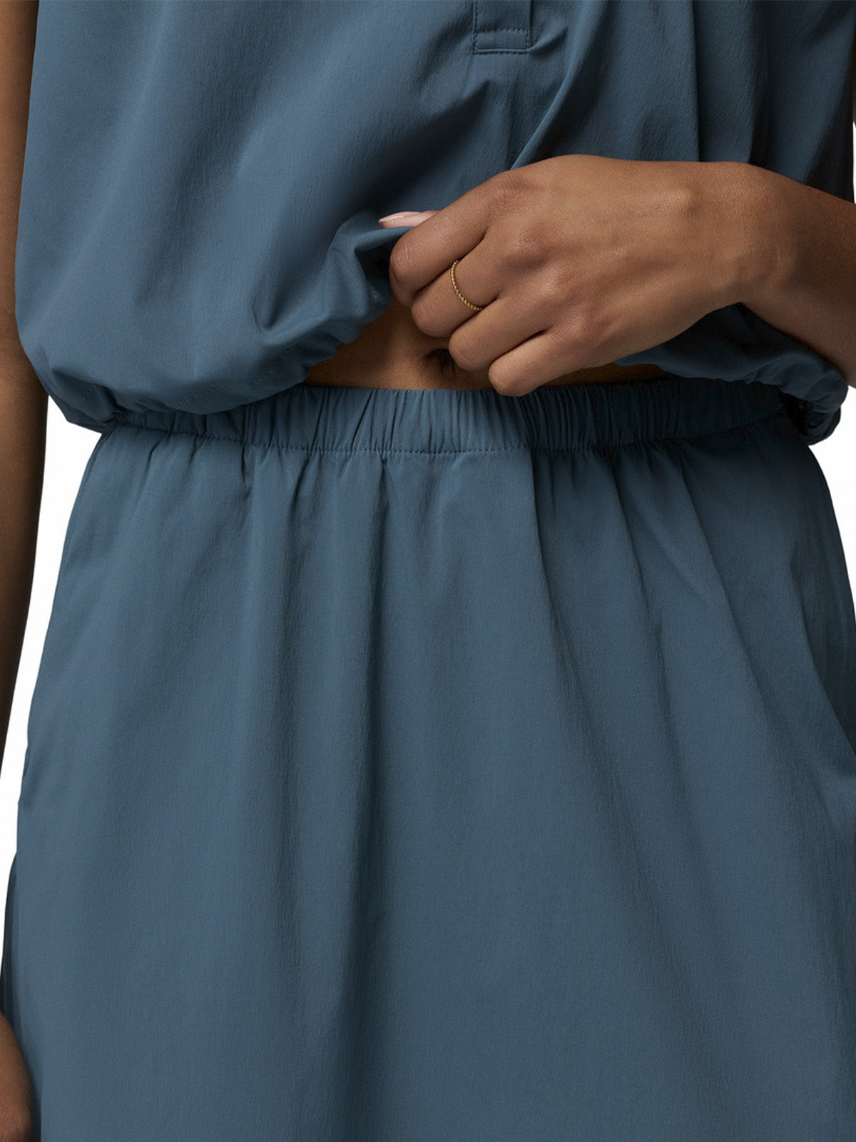 Falda Mujer Chill Creek Long Azul Columbia