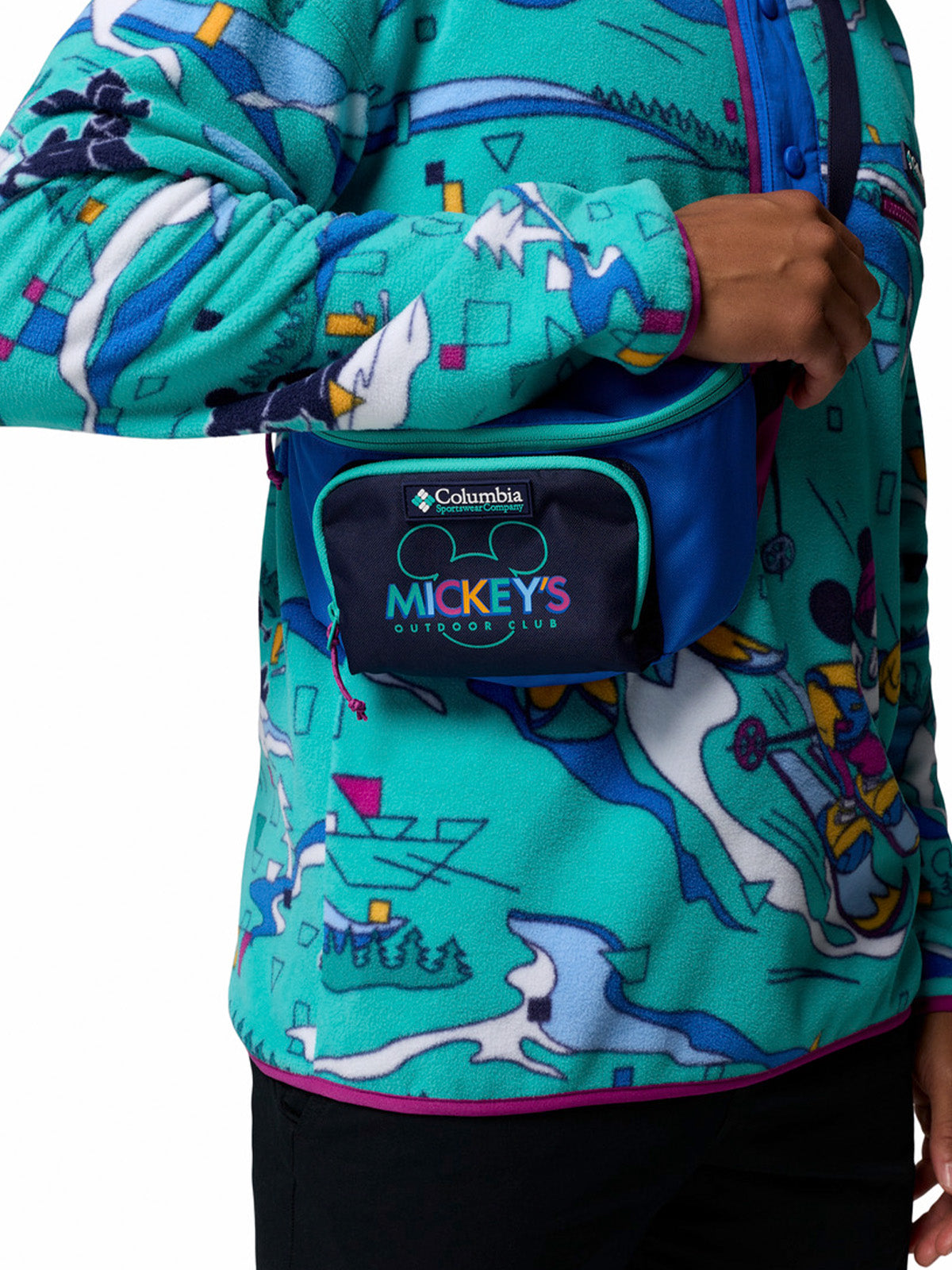 Banano Unisex Csc X Disney Hip Pac Azul Columbia