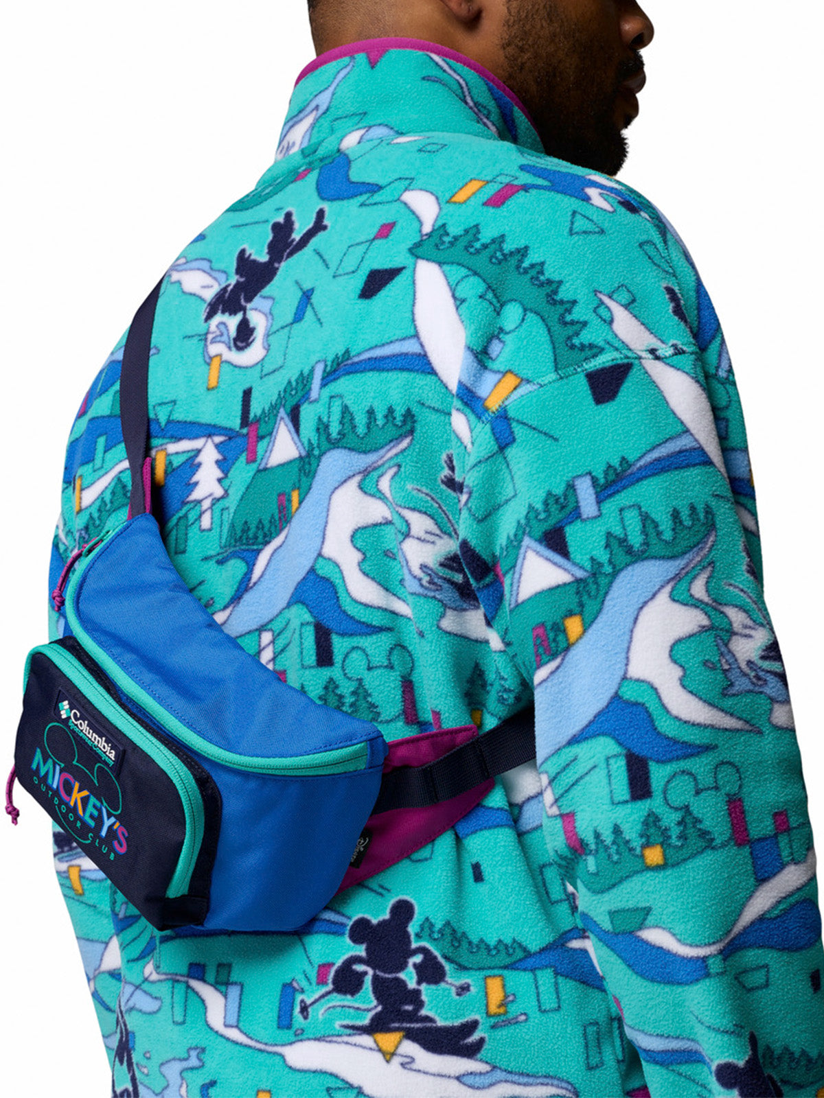 Banano Unisex Csc X Disney Hip Pac Azul Columbia