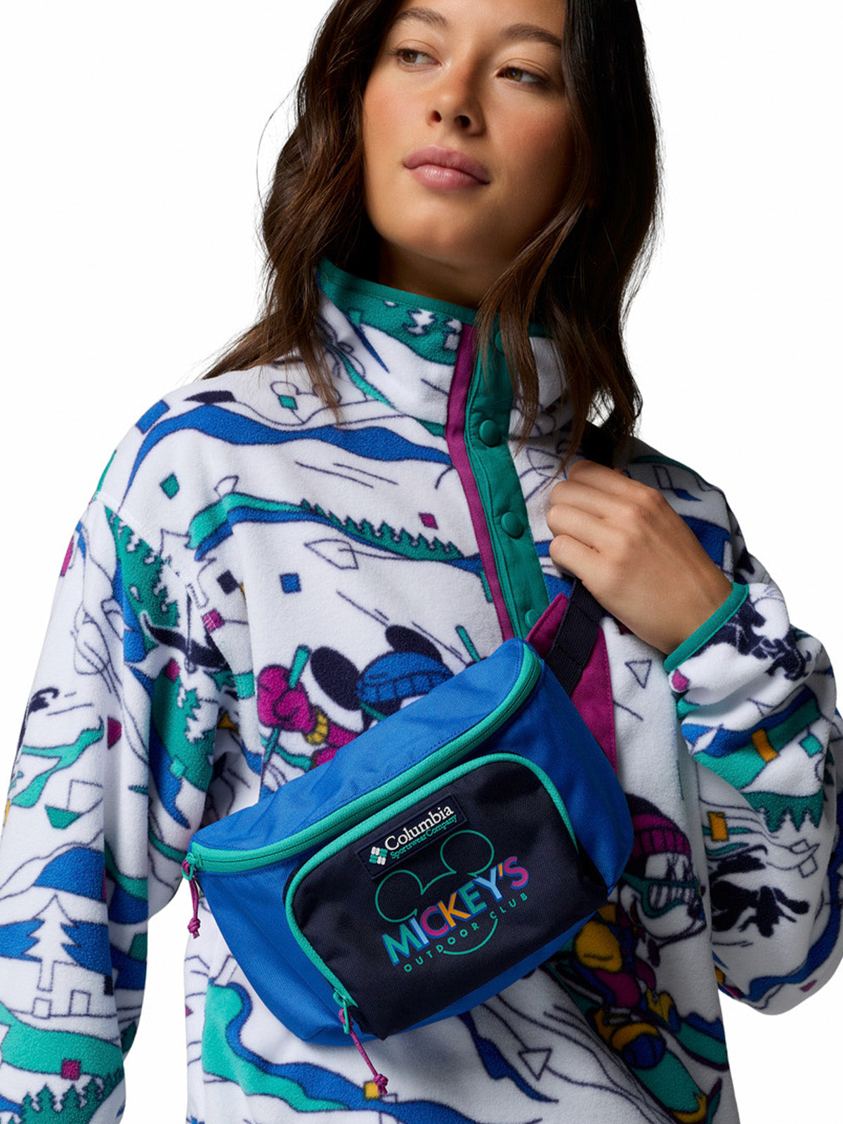 Banano Unisex Csc X Disney Hip Pac Azul Columbia