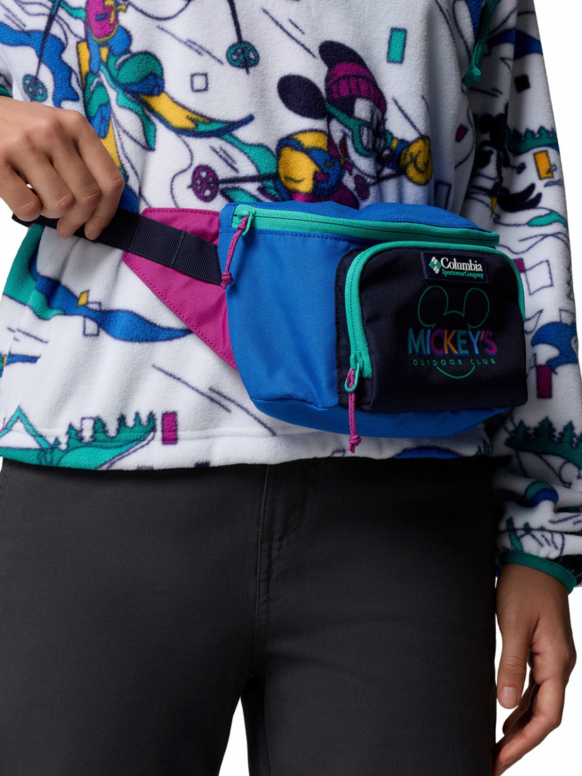 Banano Unisex Csc X Disney Hip Pac Azul Columbia