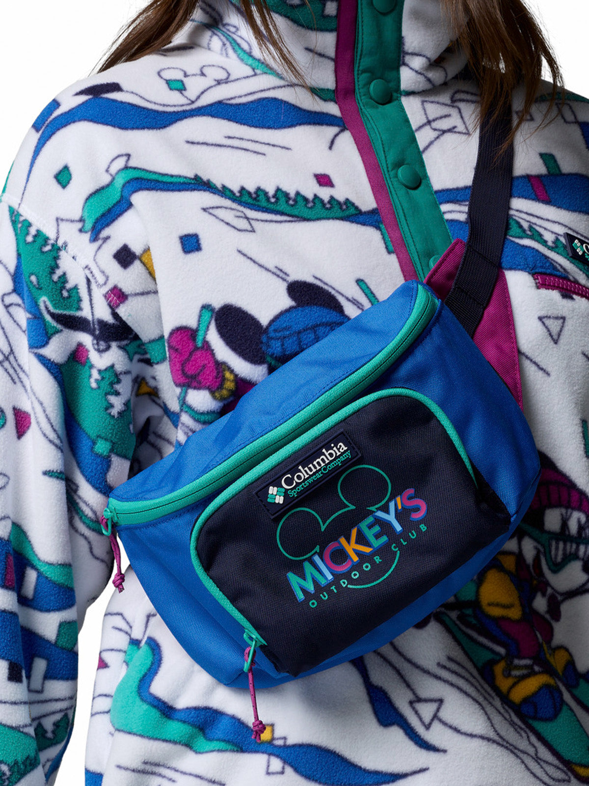 Banano Unisex Csc X Disney Hip Pac Azul Columbia