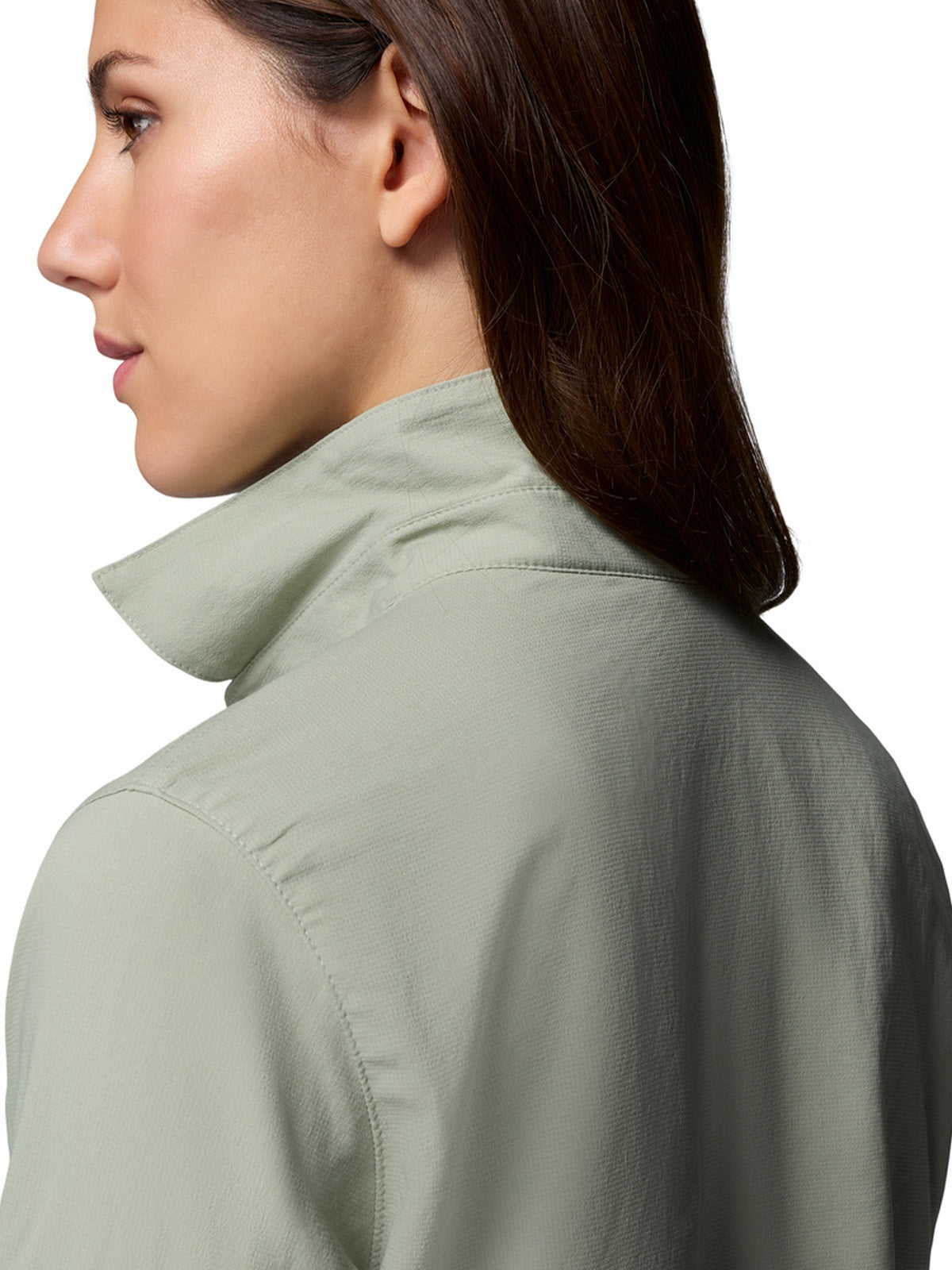 Blusa Manga Larga Mujer Silver Ridge Utility Beige Safari Columbia