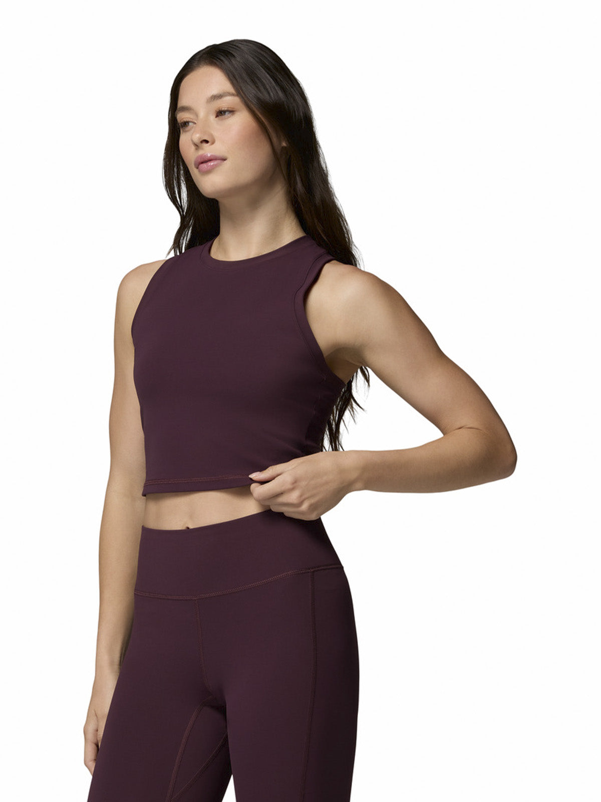 Polera Sin Mangas Mujer Loneridge Tank Morado Columbia