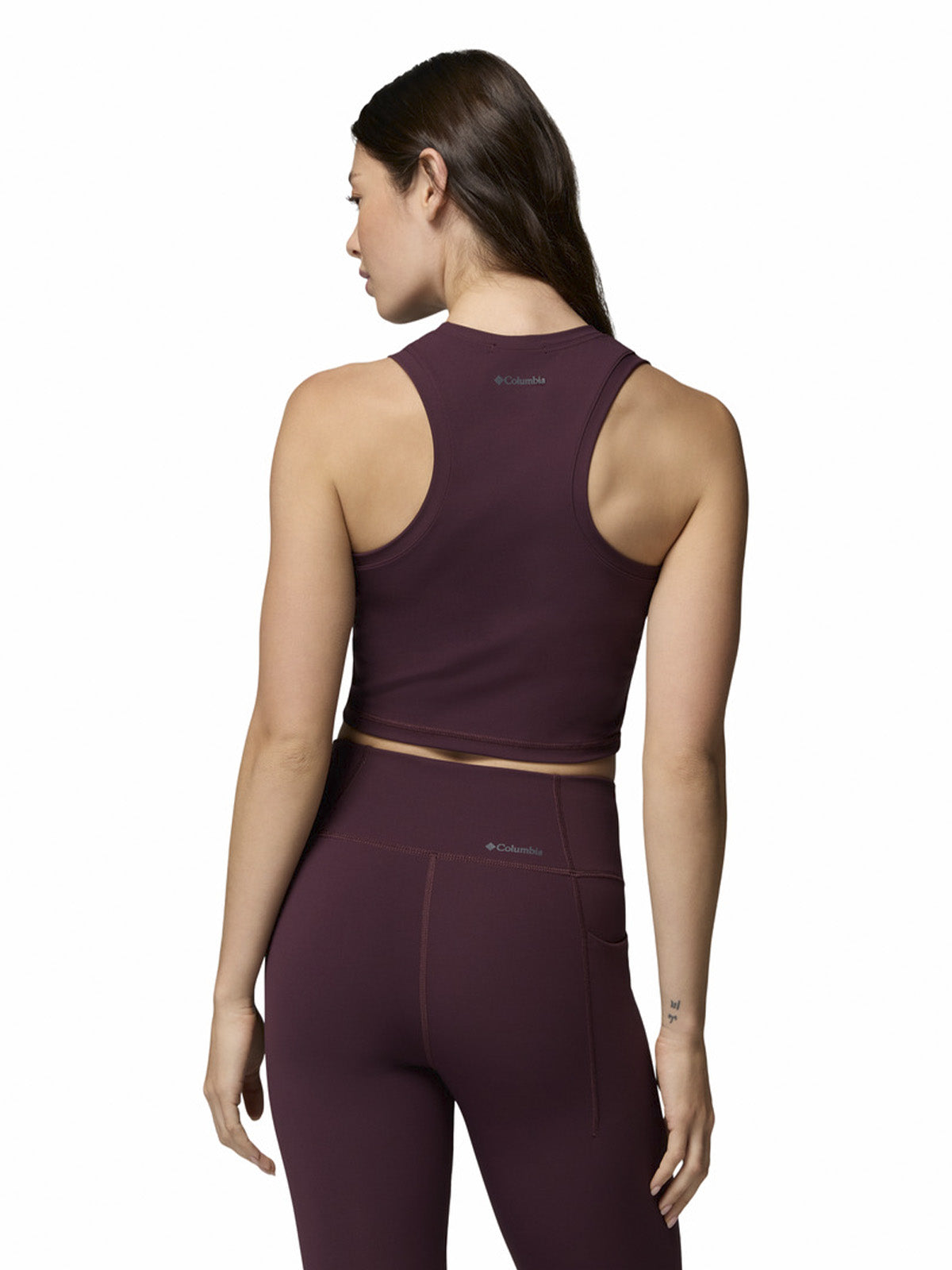 Polera Sin Mangas Mujer Loneridge Tank Morado Columbia