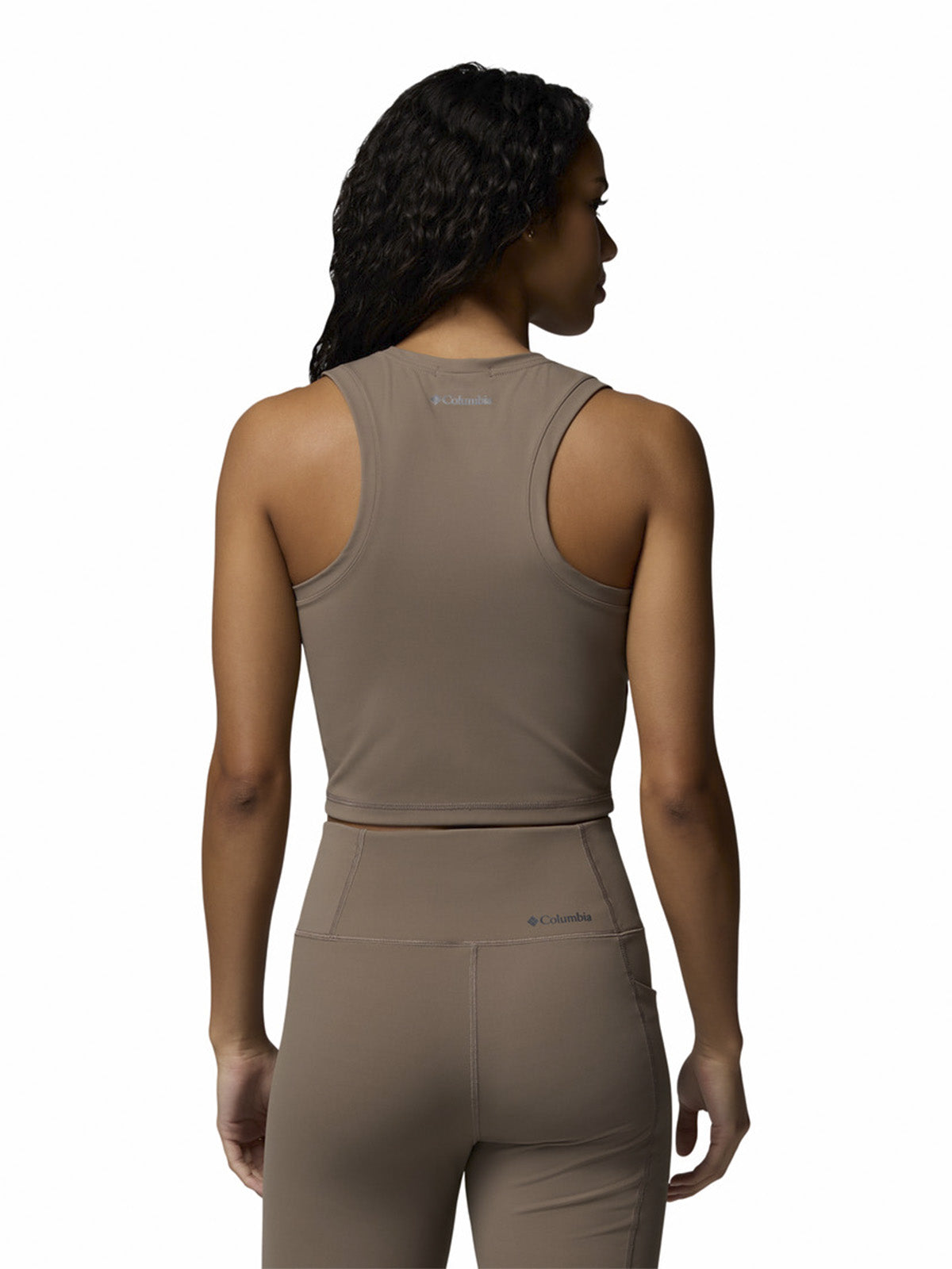 Polera Sin Mangas Mujer Loneridge Tank Gris Columbia