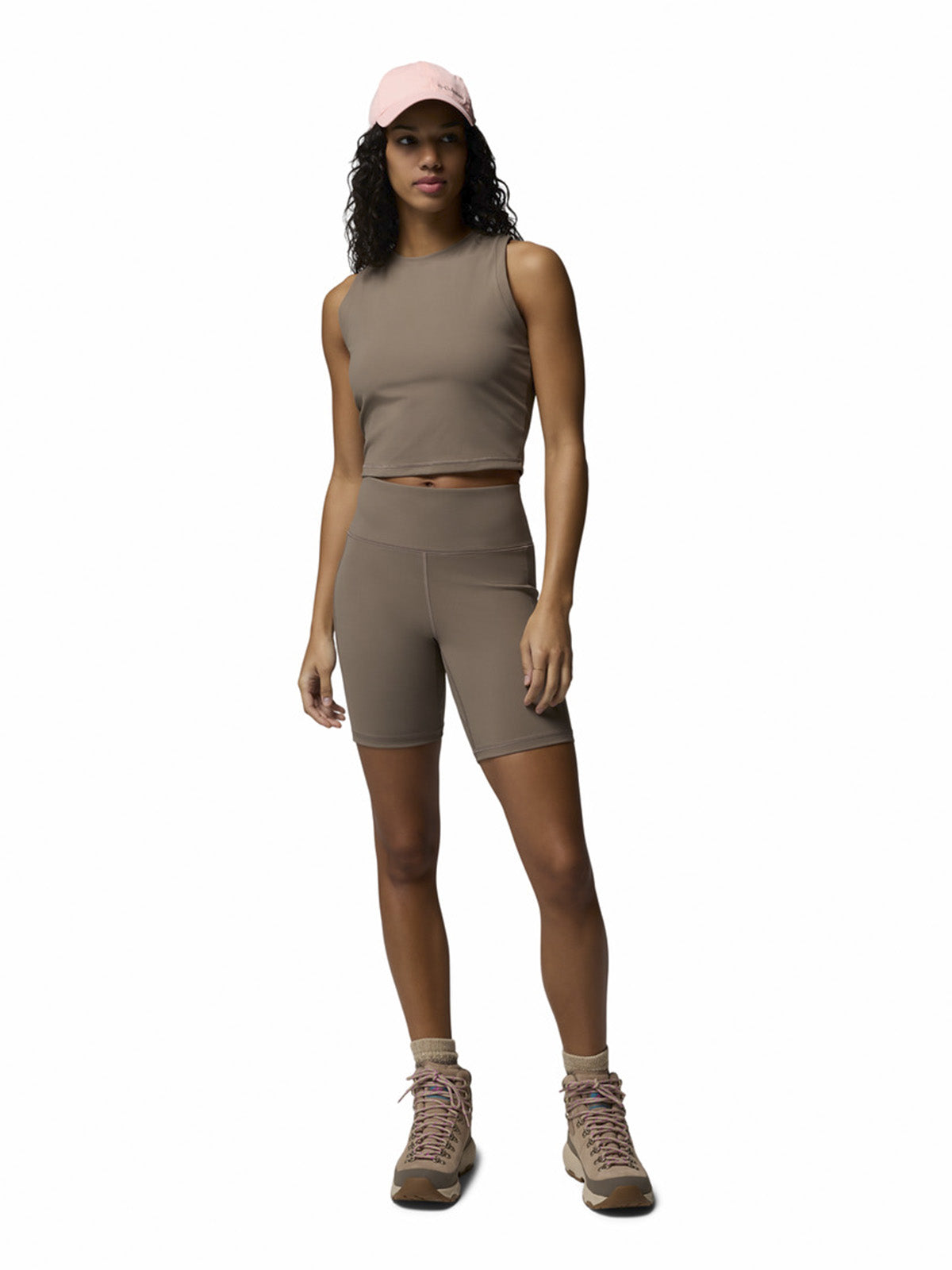 Polera Sin Mangas Mujer Loneridge Tank Gris Columbia