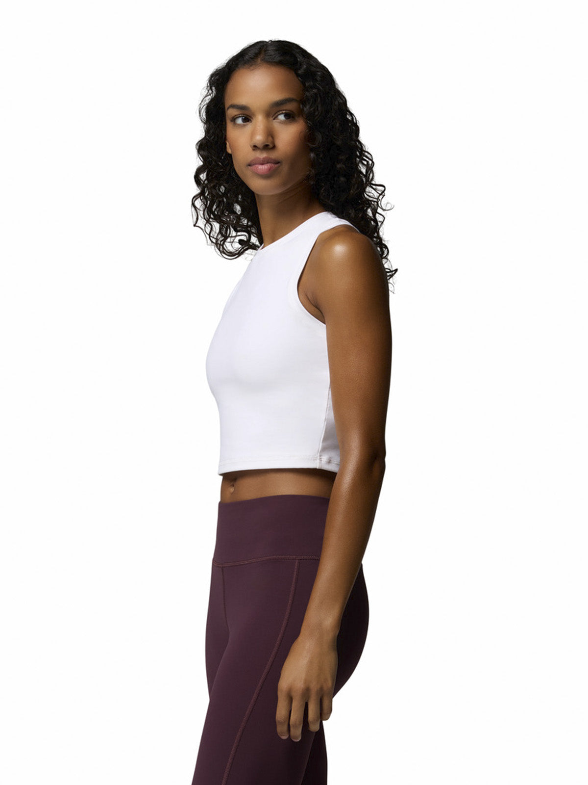 Polera Sin Mangas Mujer Loneridge Tank Blanco Columbia