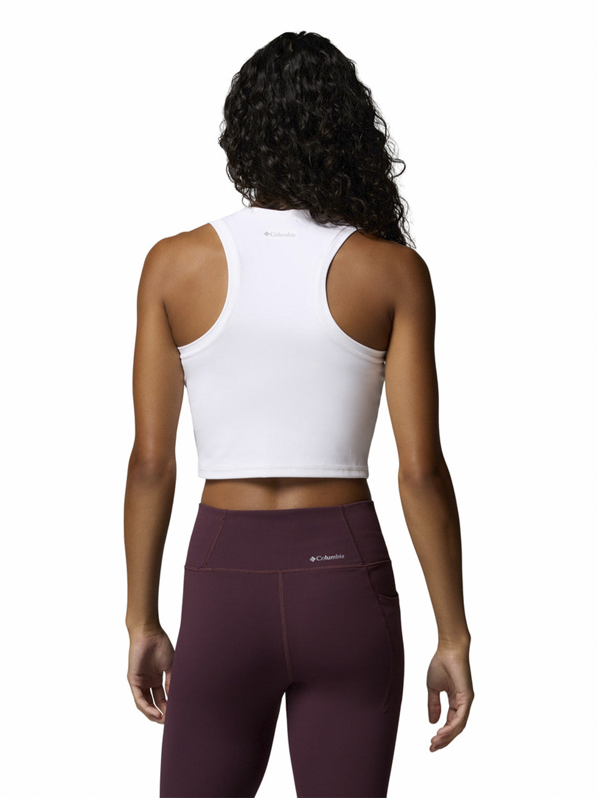 Polera Sin Mangas Mujer Loneridge Tank Blanco Columbia