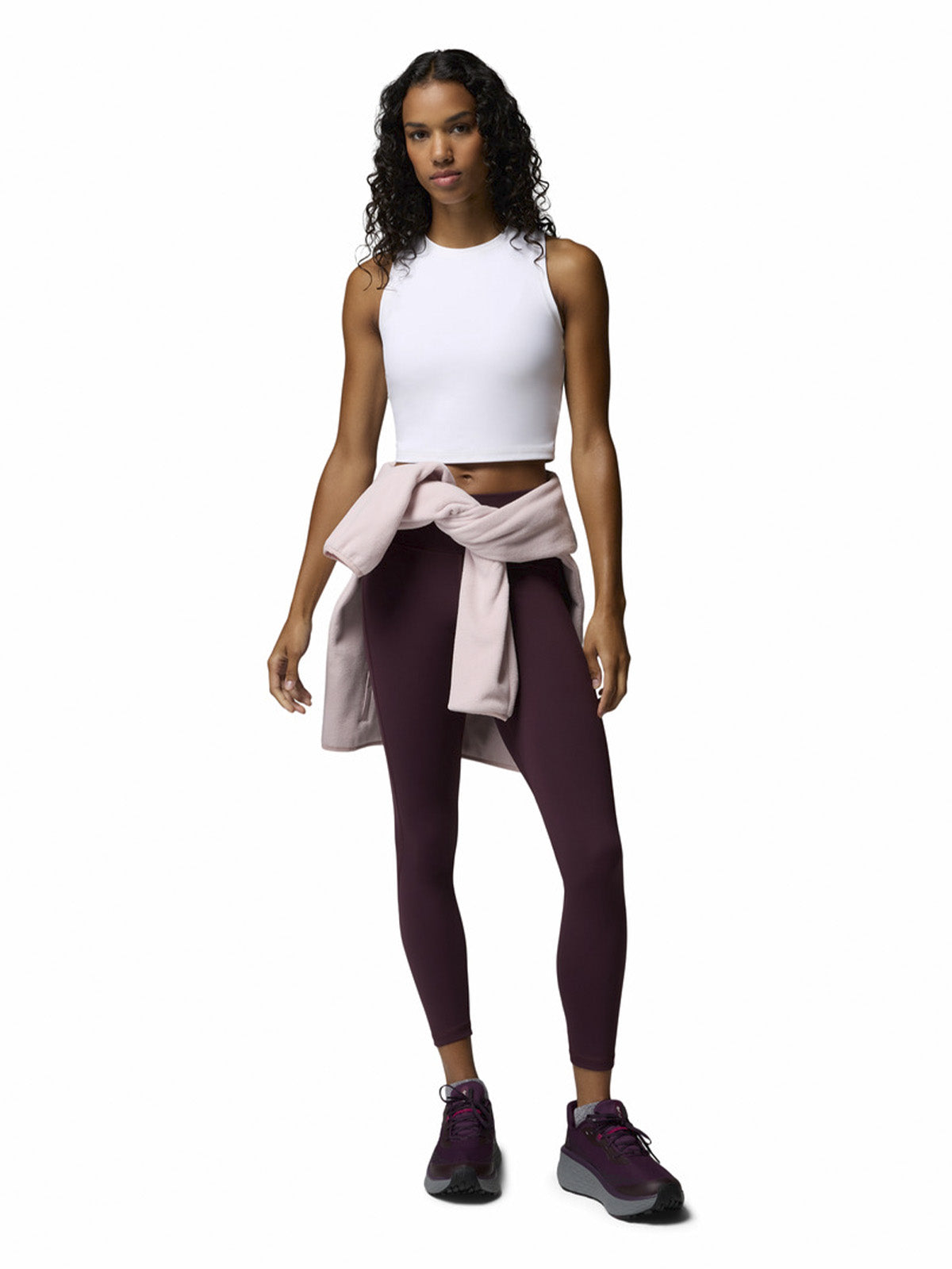 Polera Sin Mangas Mujer Loneridge Tank Blanco Columbia