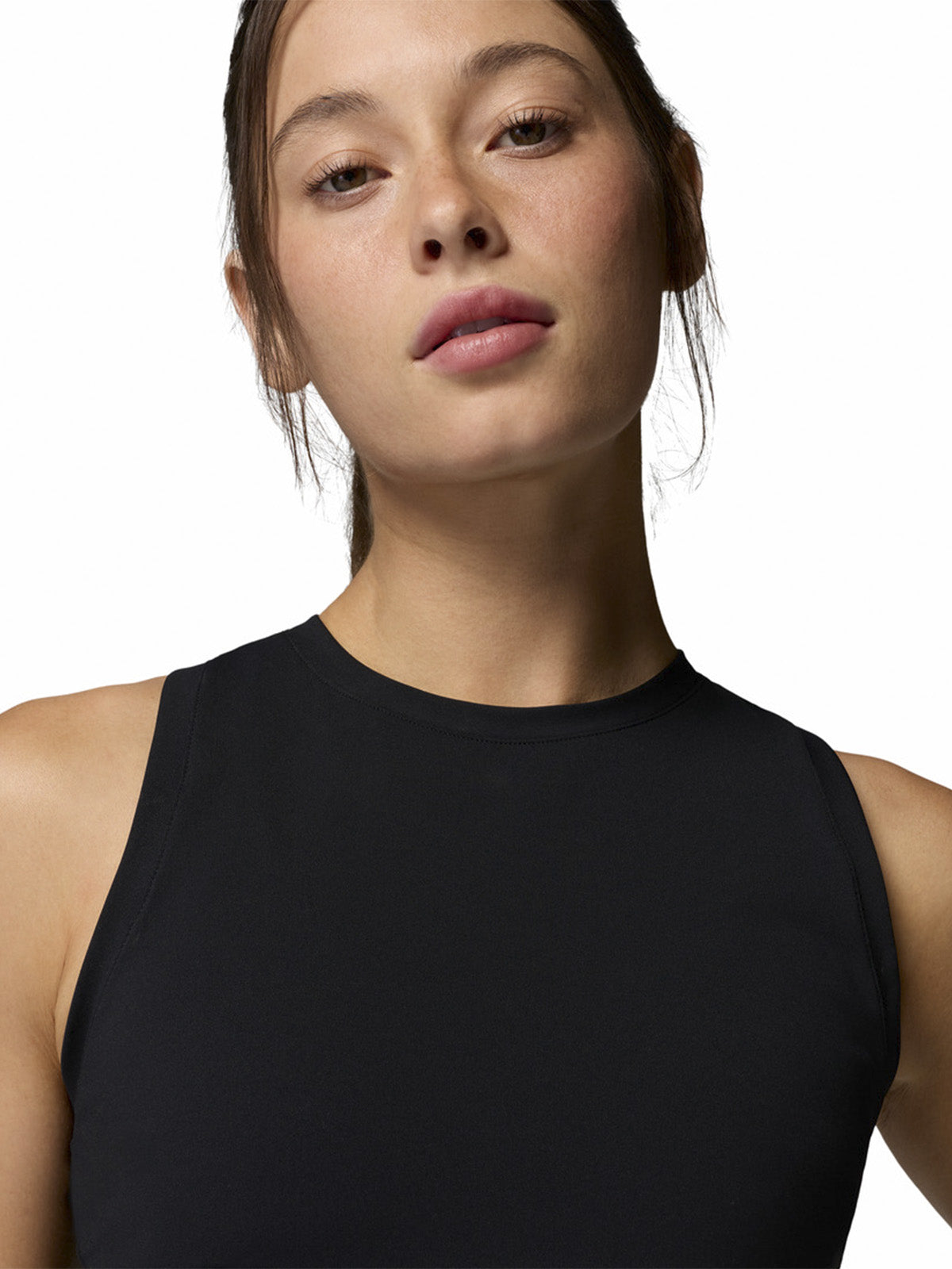 Polera Sin Mangas Mujer Loneridge Tank Negro Columbia