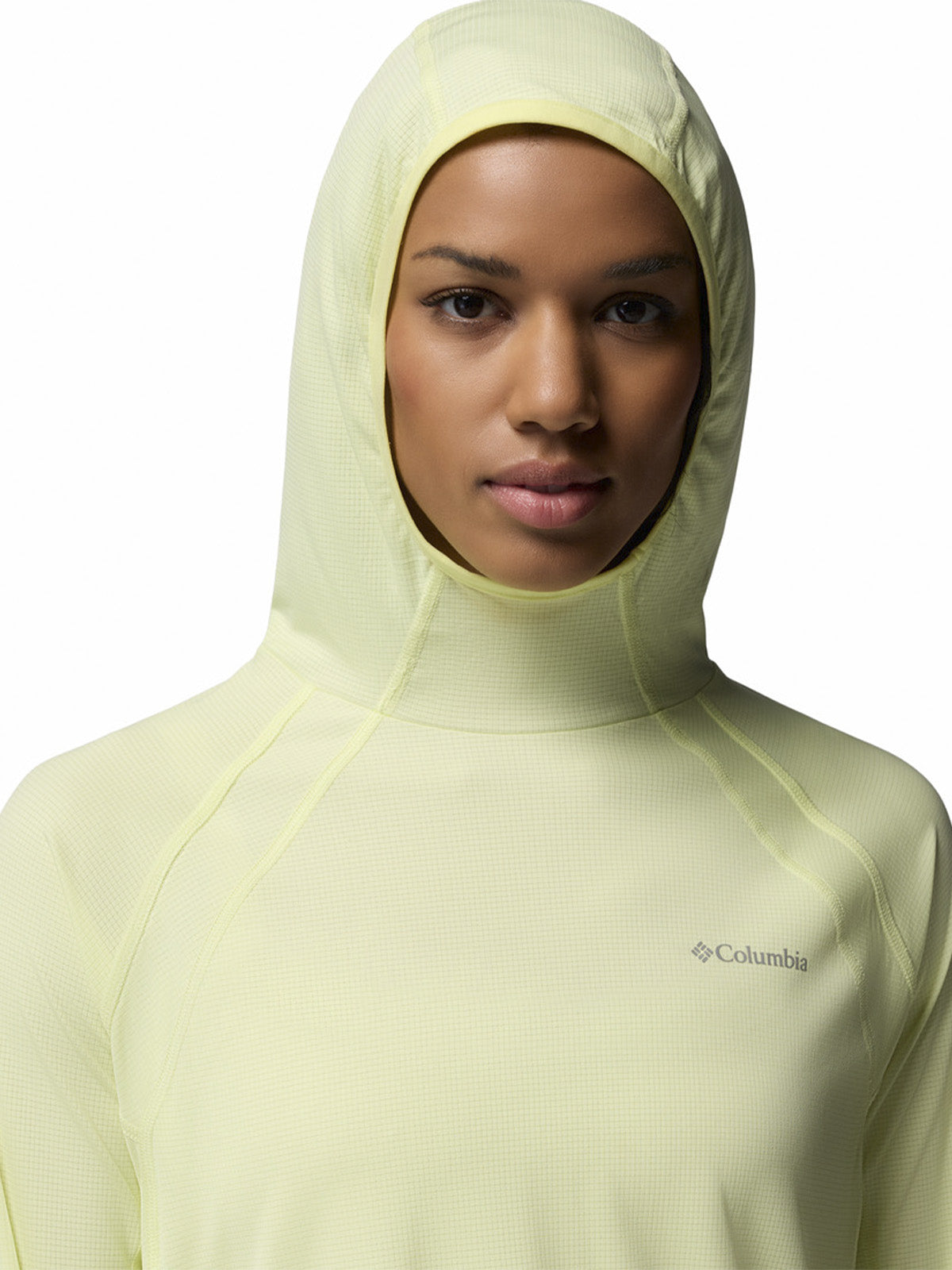 Polera Manga Larga Mujer Stealth Spring Amarillo Columbia