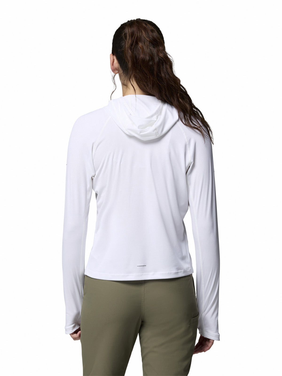 Polera Manga Larga Mujer Stealth Spring Blanco Columbia