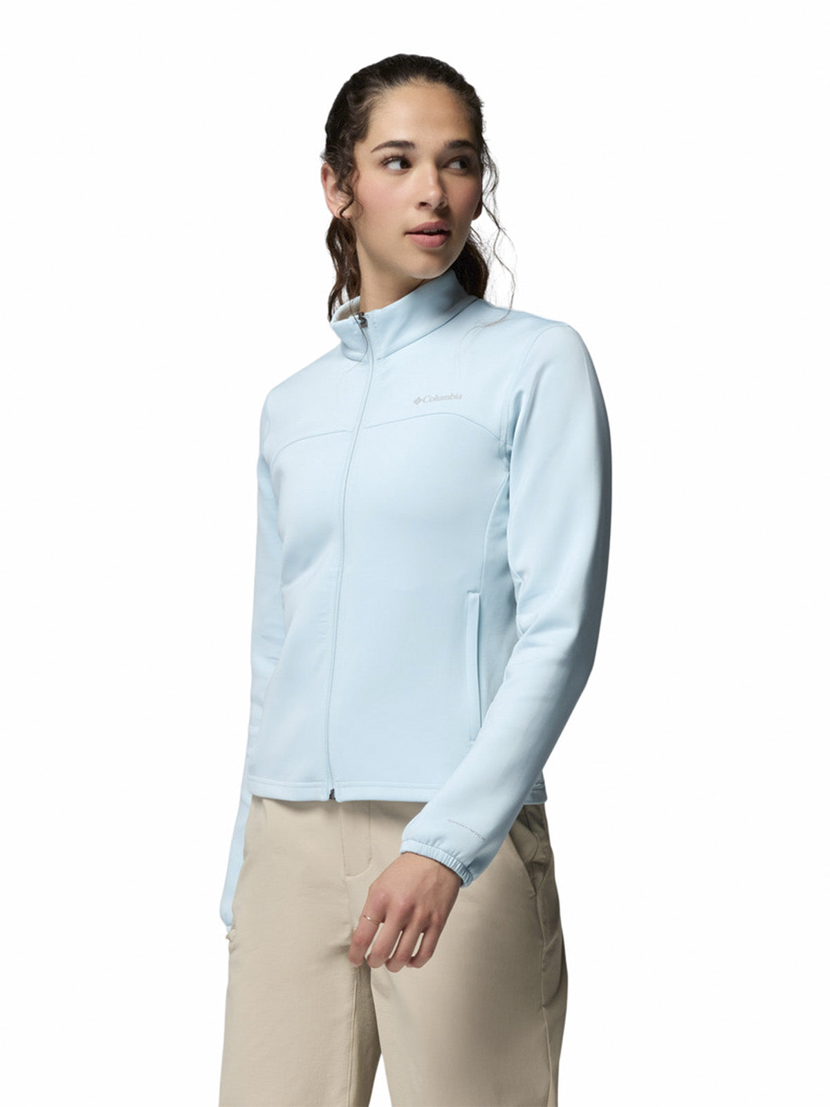 Softshell Mujer Sloan Crest Spacer Celeste Columbia