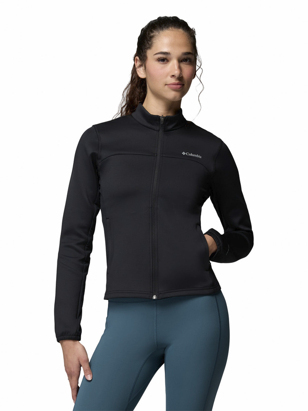 Softshell Mujer Sloan Crest Spacer Negro Columbia