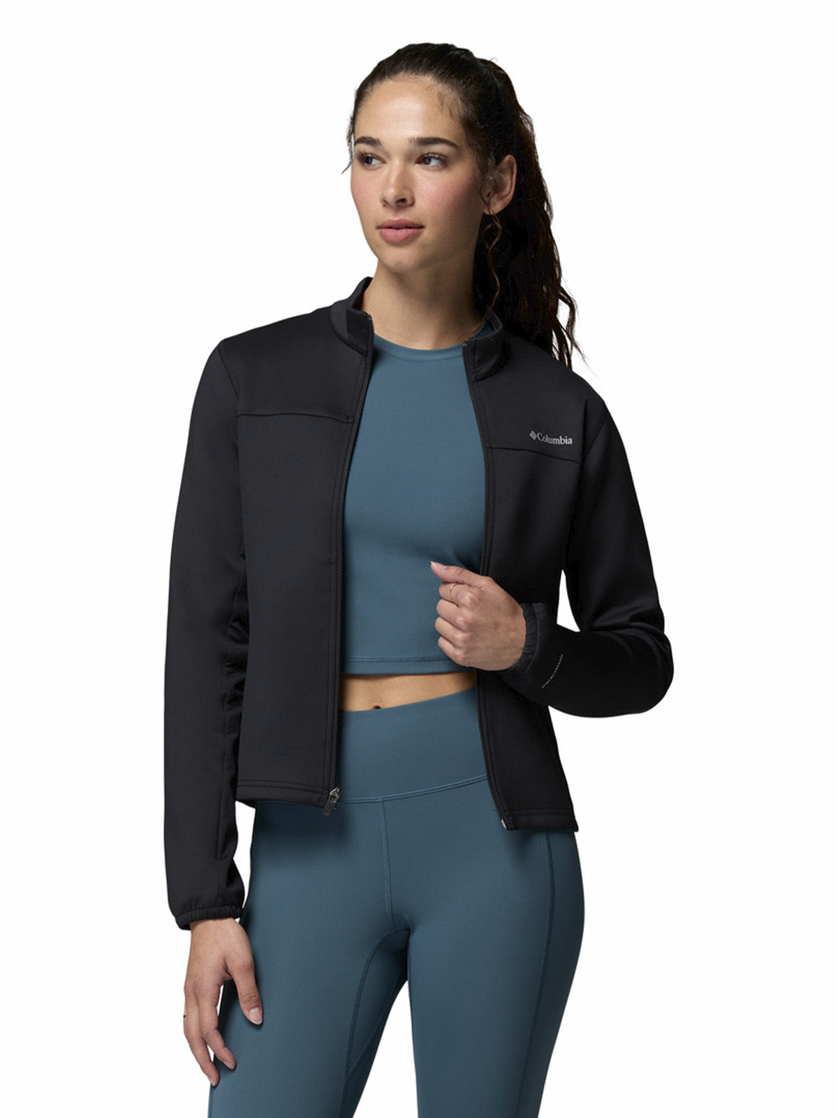 Softshell Mujer Sloan Crest Spacer Negro Columbia