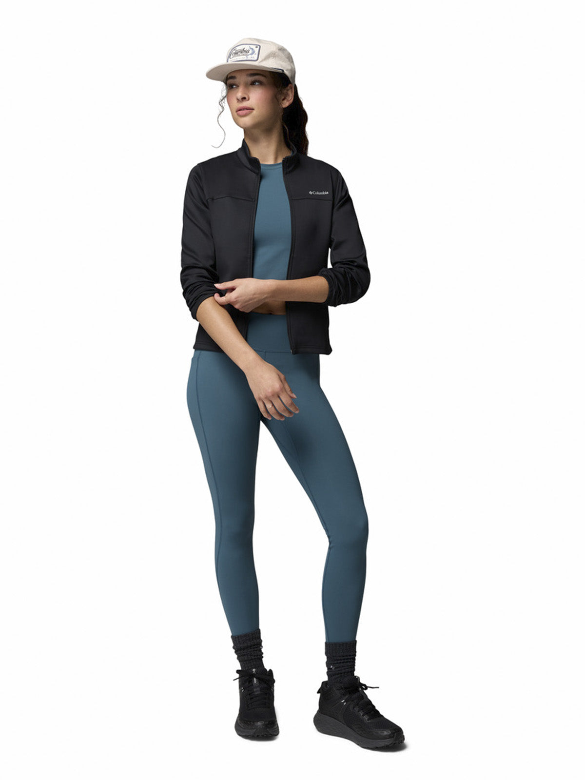Softshell Mujer Sloan Crest Spacer Negro Columbia