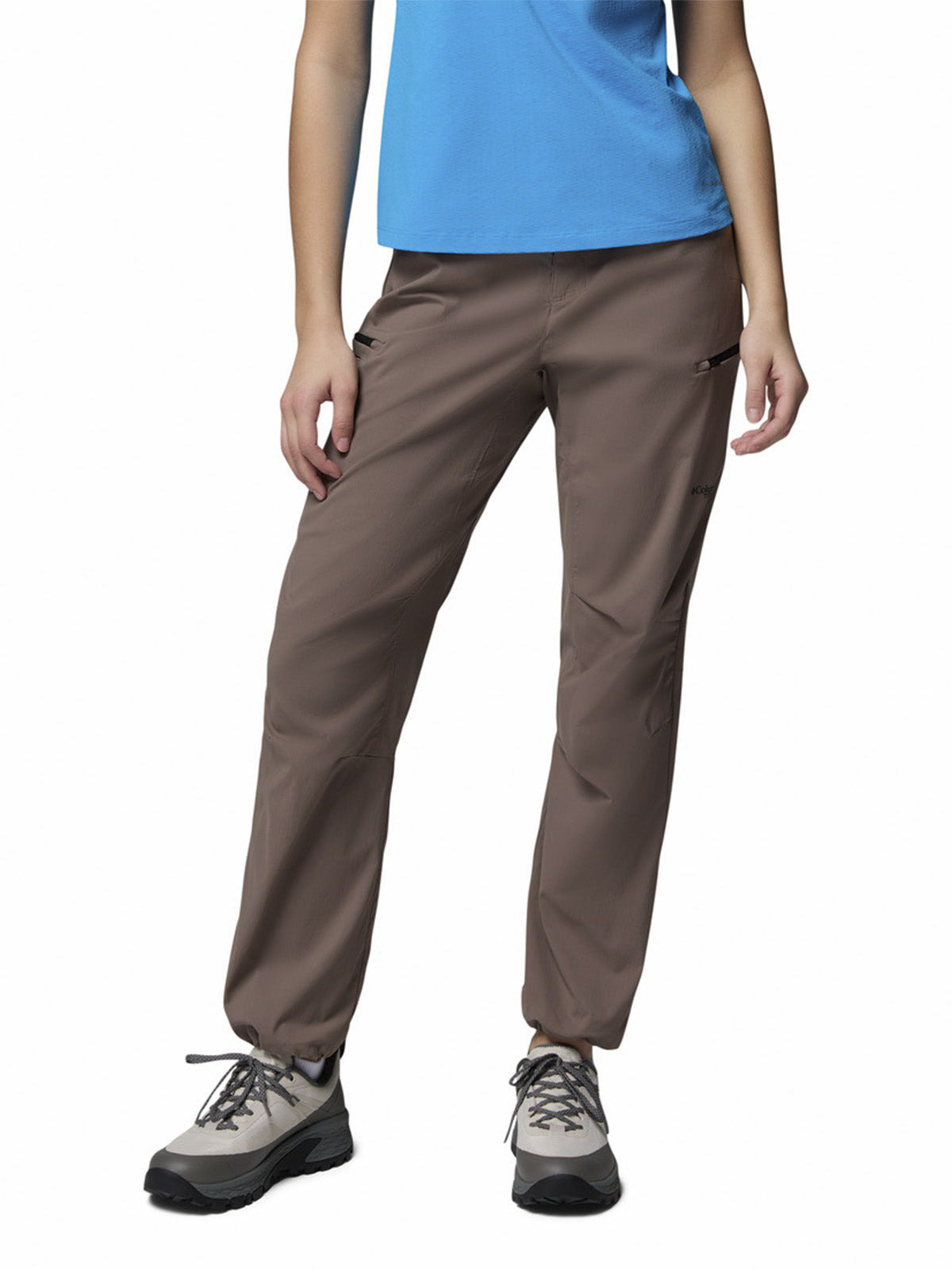 Pantalon Mujer Cosmiques Pro Gris Columbia