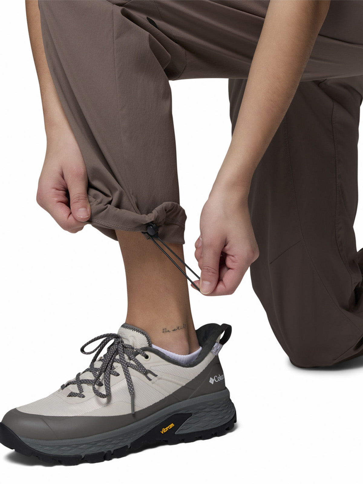 Pantalon Mujer Cosmiques Pro Gris Columbia