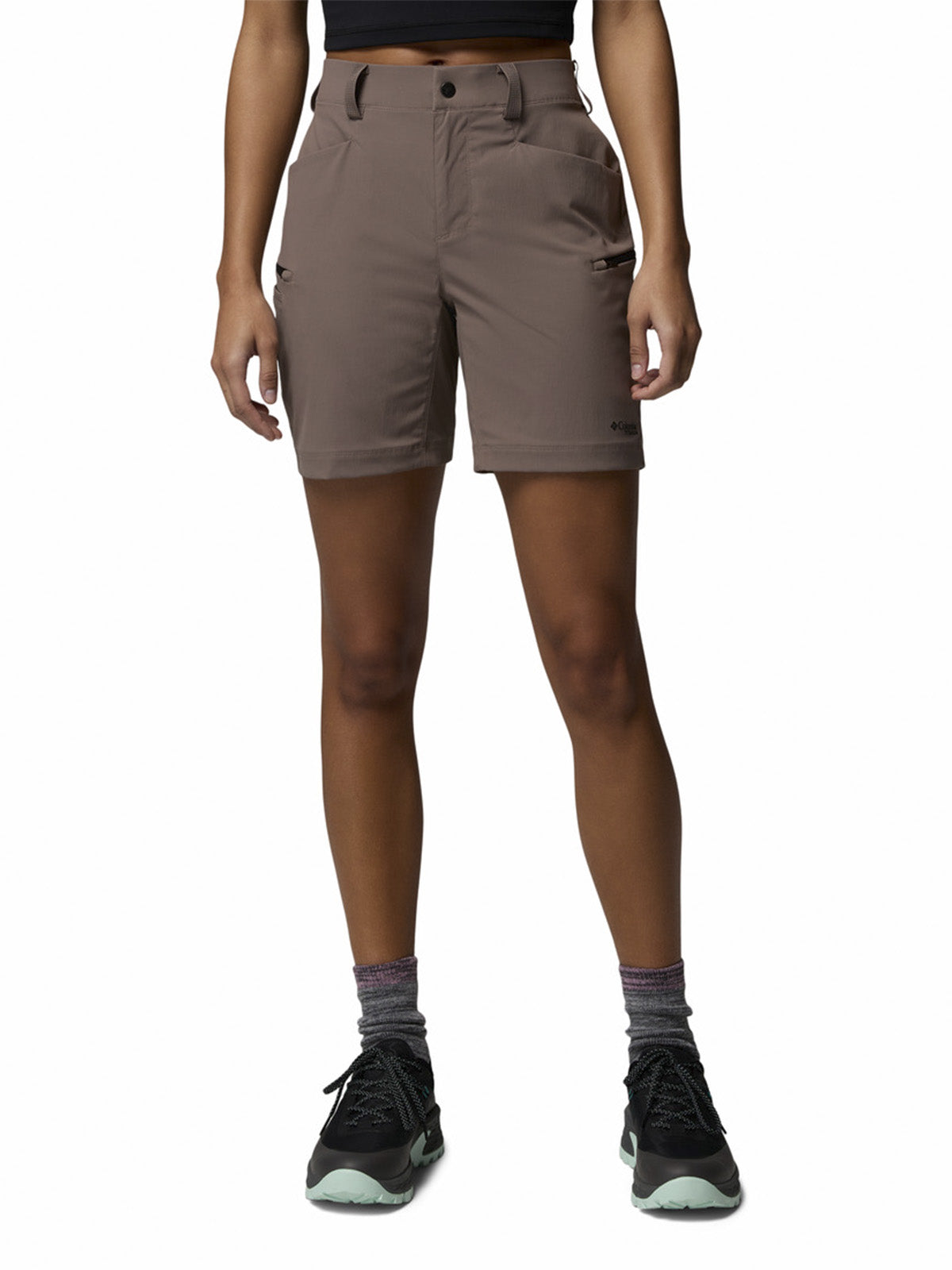Short Mujer Cosmiques Pro Gris Columbia
