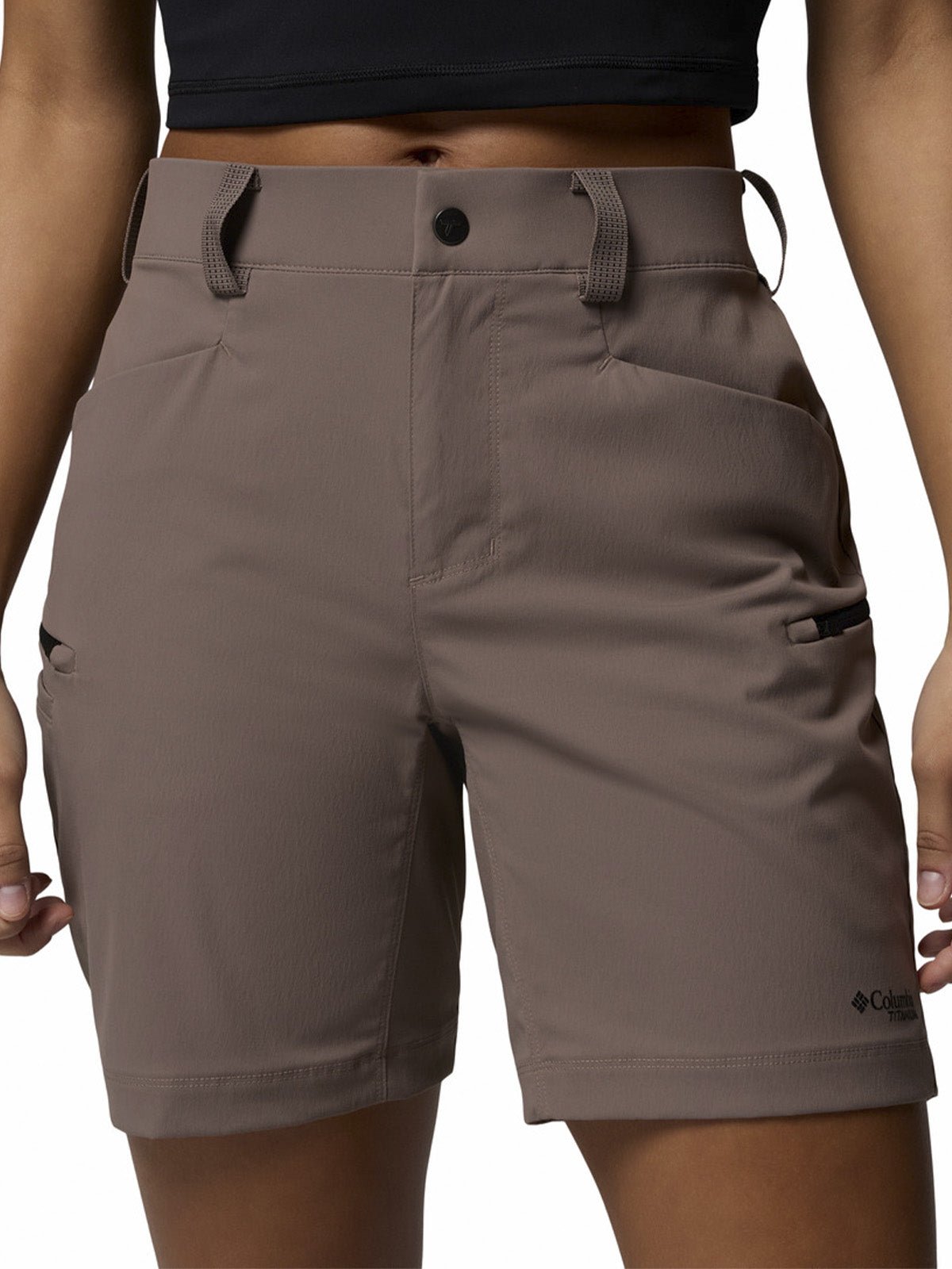 Short Mujer Cosmiques Pro Gris Columbia
