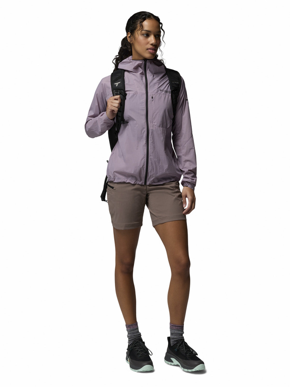 Short Mujer Cosmiques Pro Gris Columbia