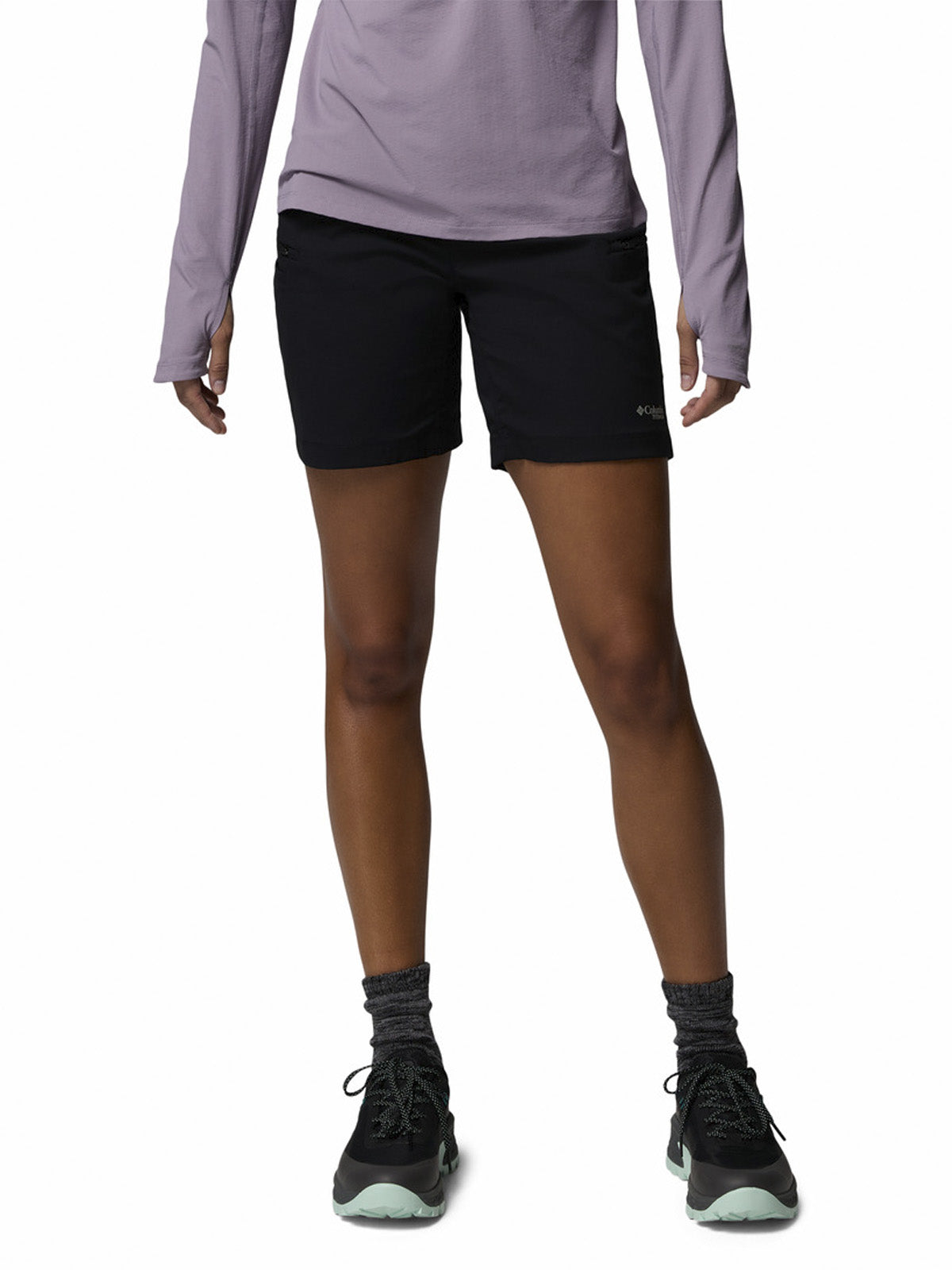 Short Mujer Cosmiques Pro Negro Columbia