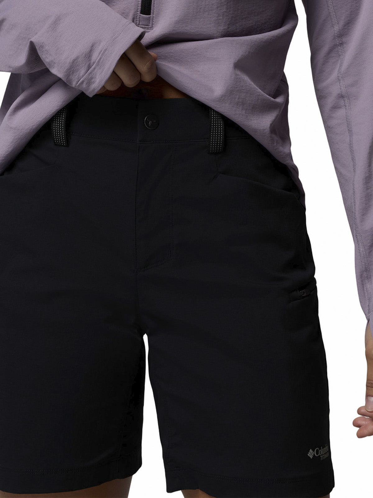 Short Mujer Cosmiques Pro Negro Columbia