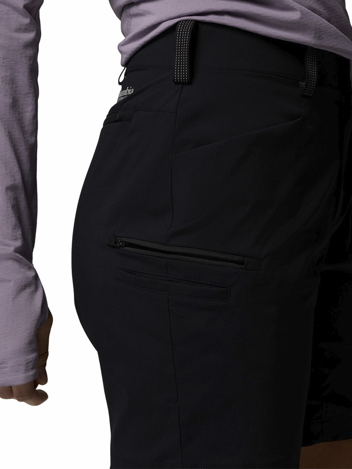 Short Mujer Cosmiques Pro Negro Columbia