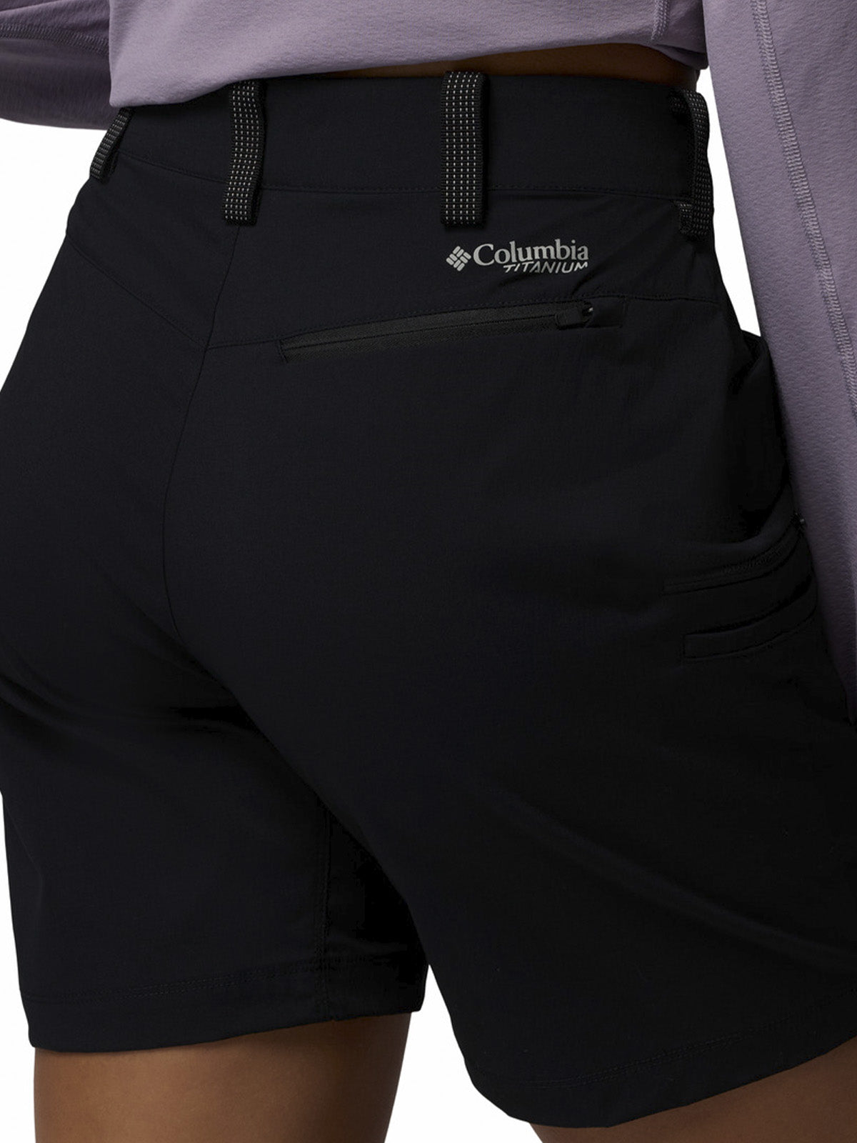 Short Mujer Cosmiques Pro Negro Columbia