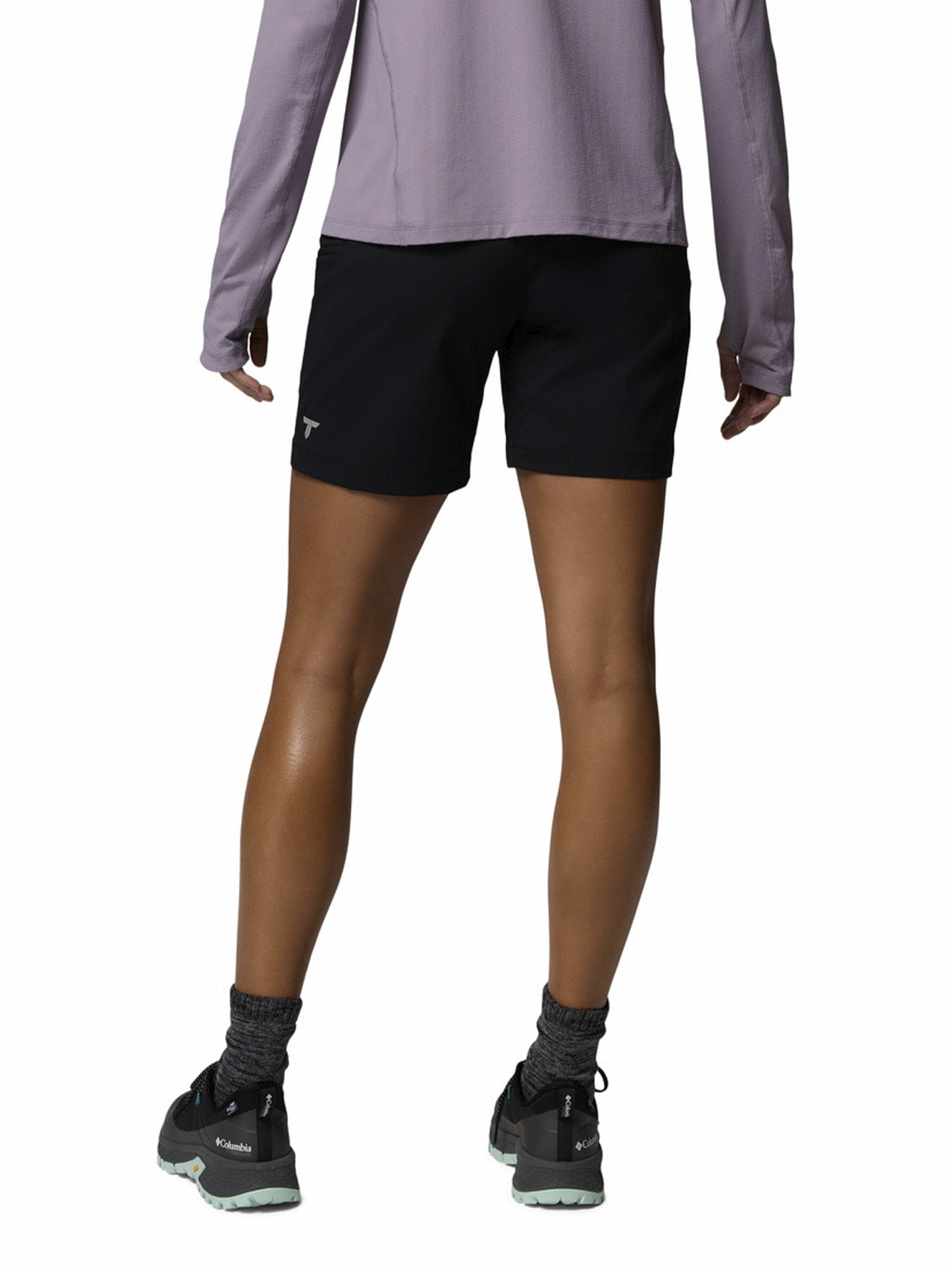 Short Mujer Cosmiques Pro Negro Columbia