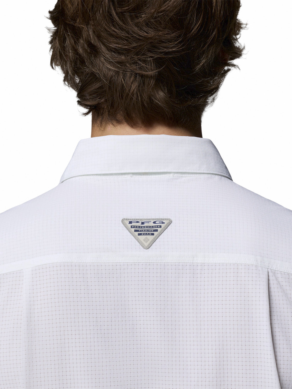 Camisa Manga Corta Hombre Wild Cast Vent Blanco Columbia