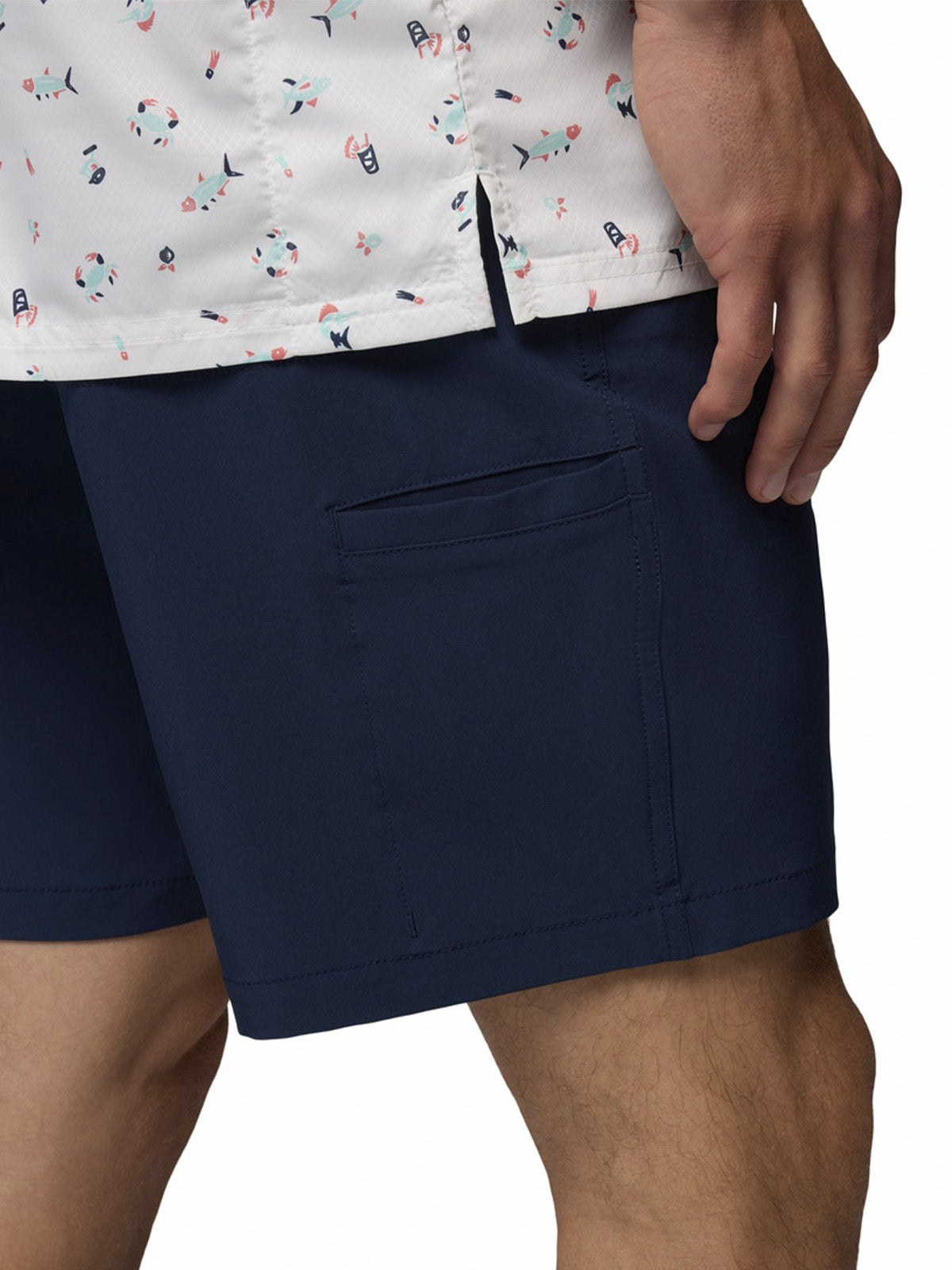 Short Hombre Terminal Tack Azul Columbia