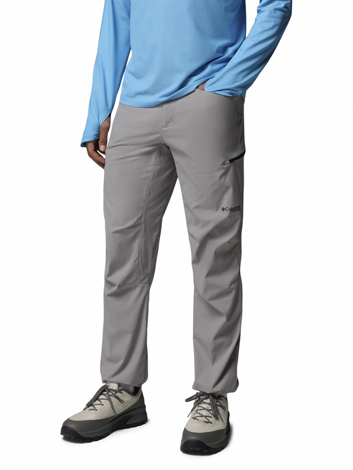 Pantalon Hombre Cosmiques Pro Gris Columbia