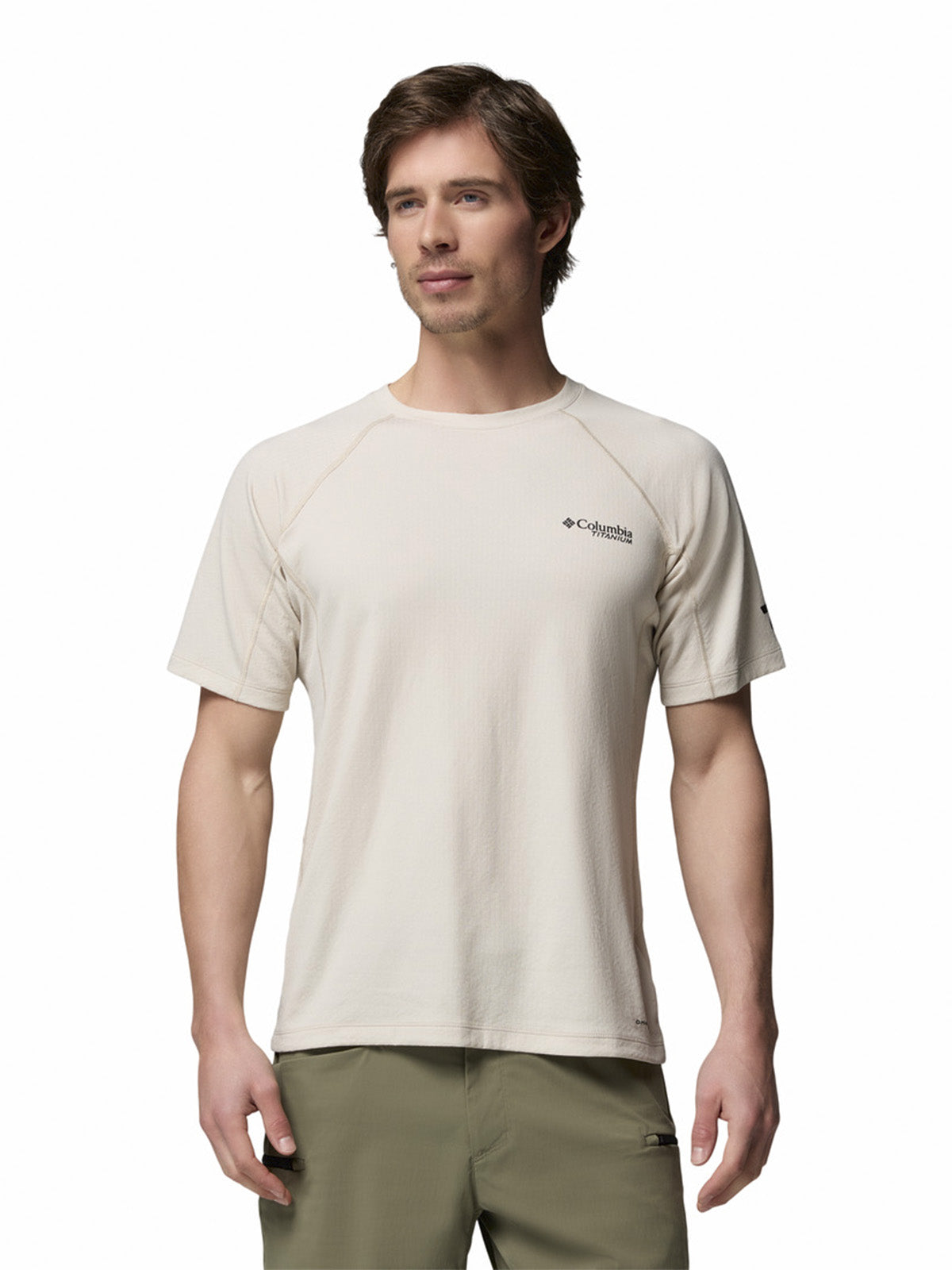 Polera Manga Corta Hombre Driventure Gris Columbia