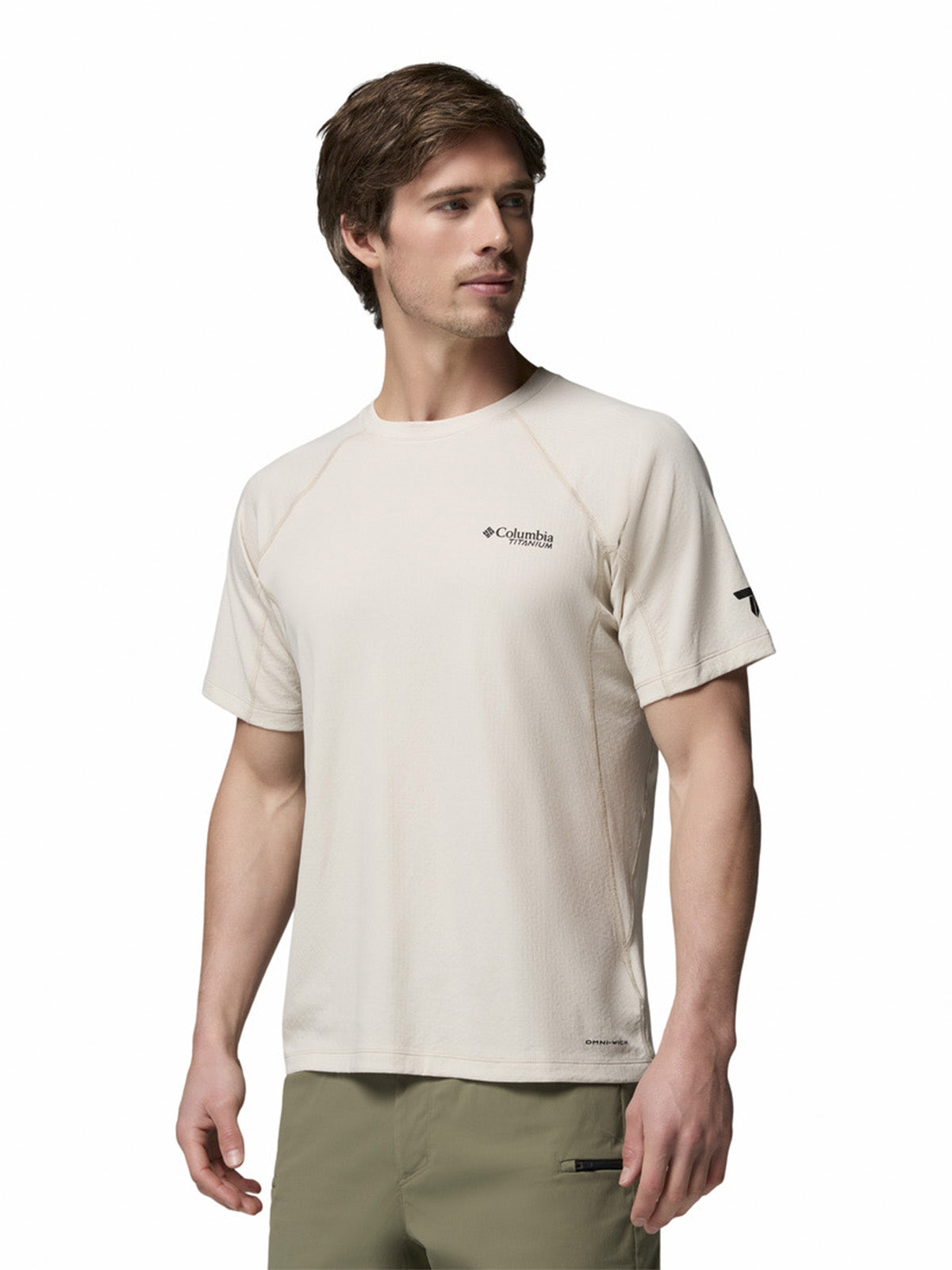 Polera Manga Corta Hombre Driventure Gris Columbia