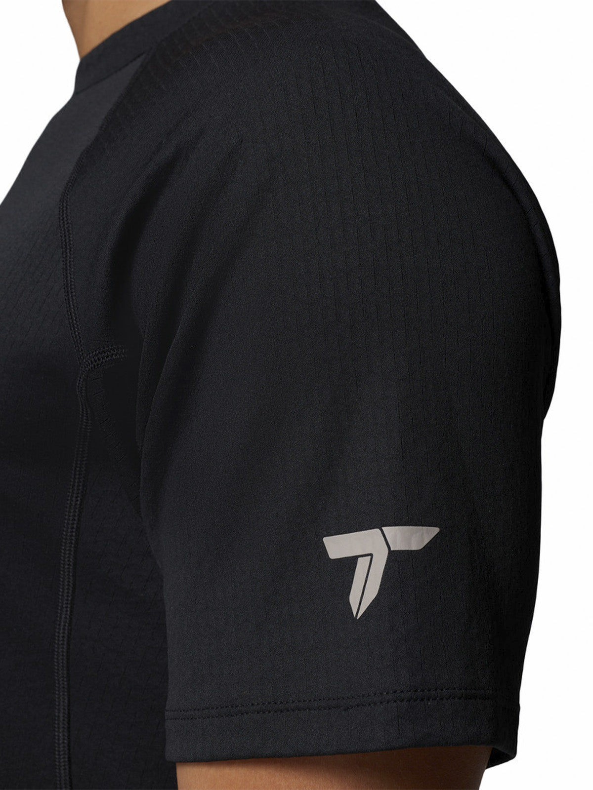 Polera Manga Corta Hombre Driventure Negro Columbia