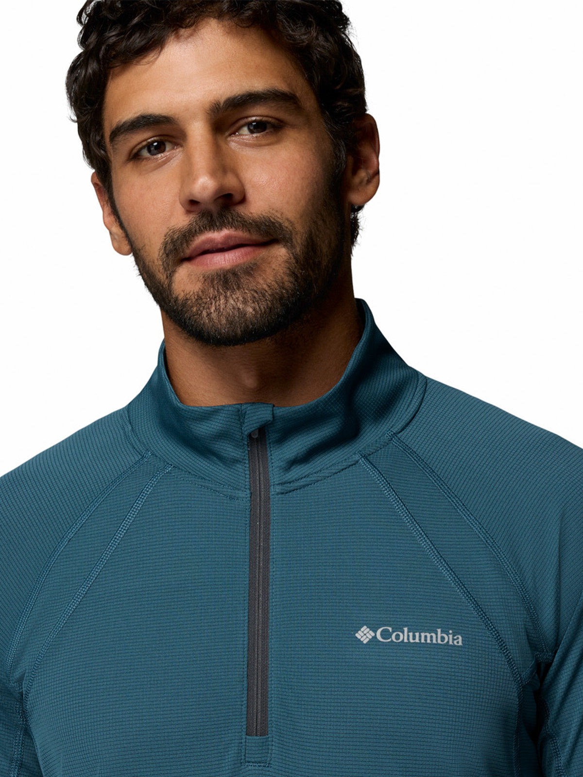 Polar Hombre Stealth Spring Half Zip Azul Columbia