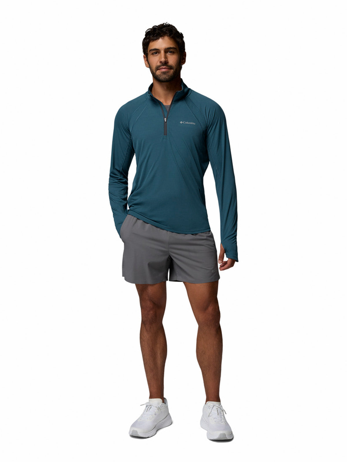 Polar Hombre Stealth Spring Half Zip Azul Columbia