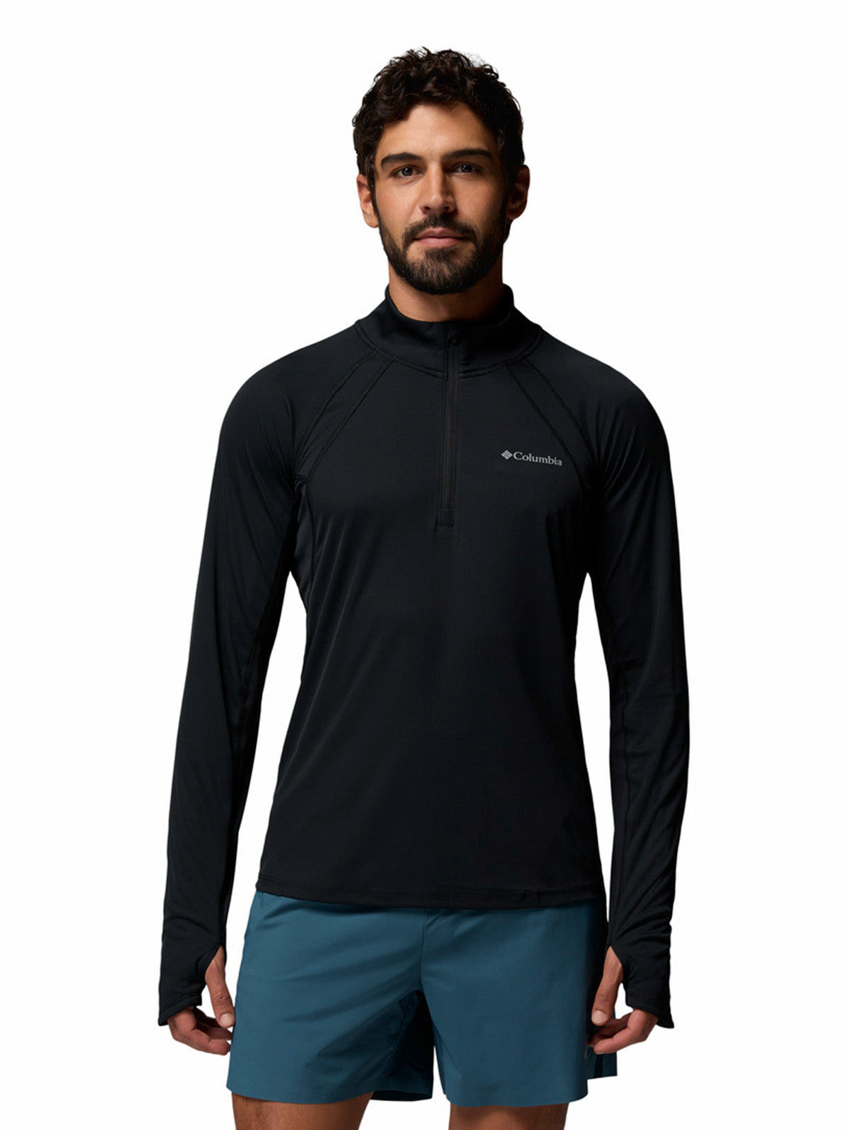 Polar Hombre Stealth Spring Half Zip Negro Columbia