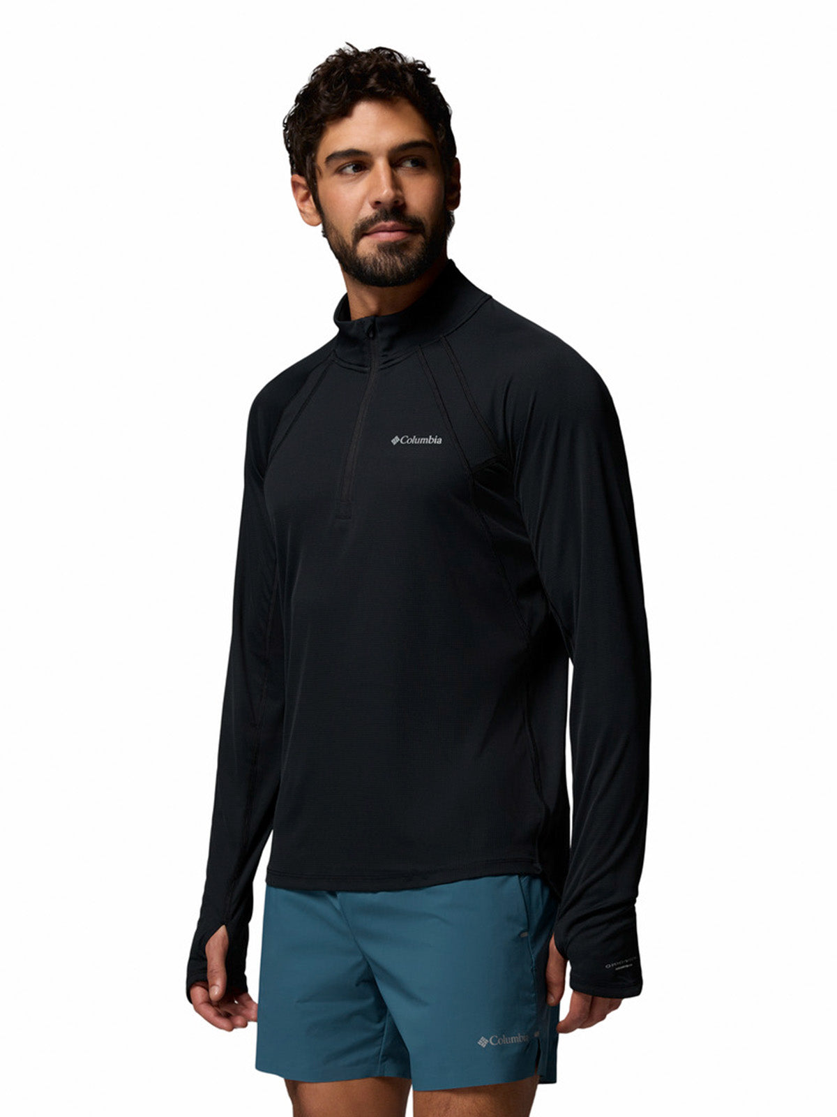 Polar Hombre Stealth Spring Half Zip Negro Columbia