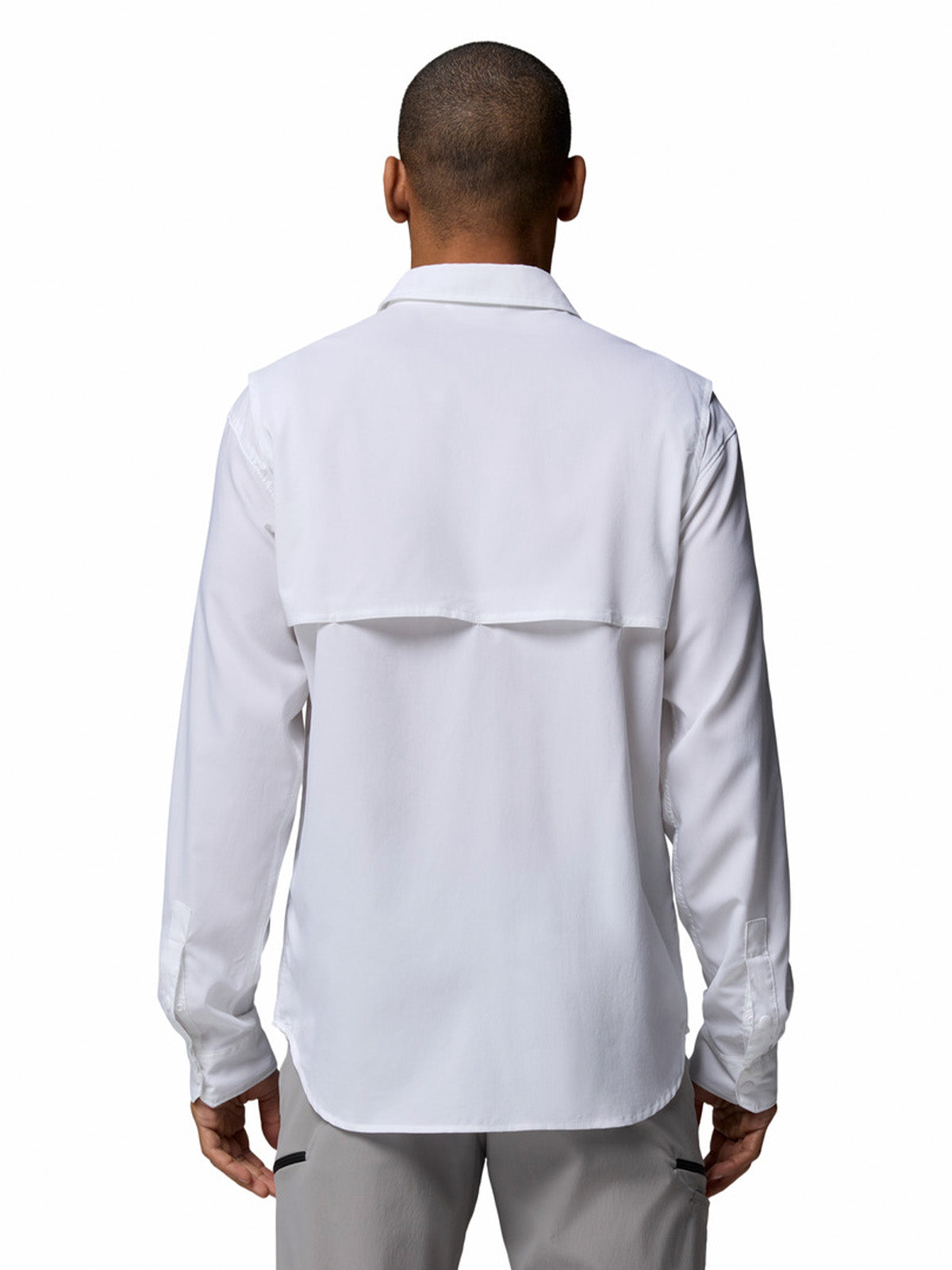 Camisa Manga Larga Hombre Silver Ridge Utility Blanco Columbia