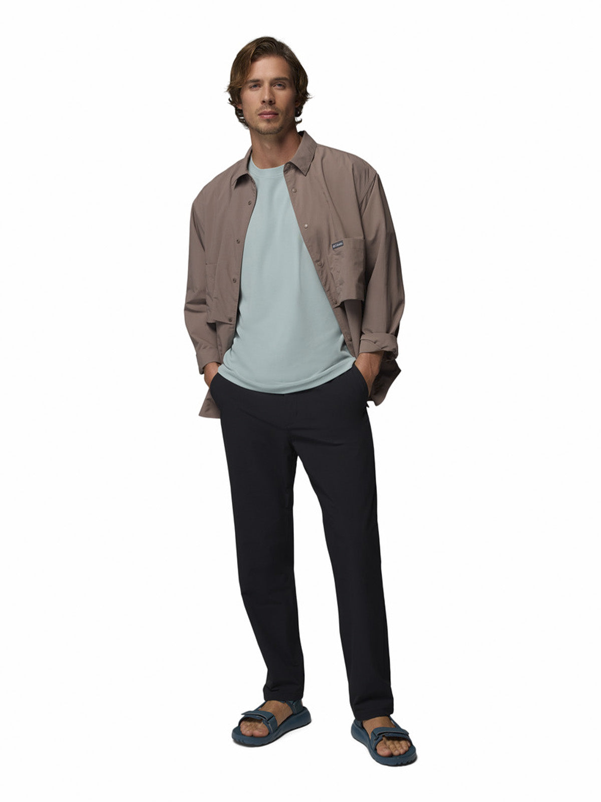 Pantalon Hombre Chill Creek Chino Negro Columbia